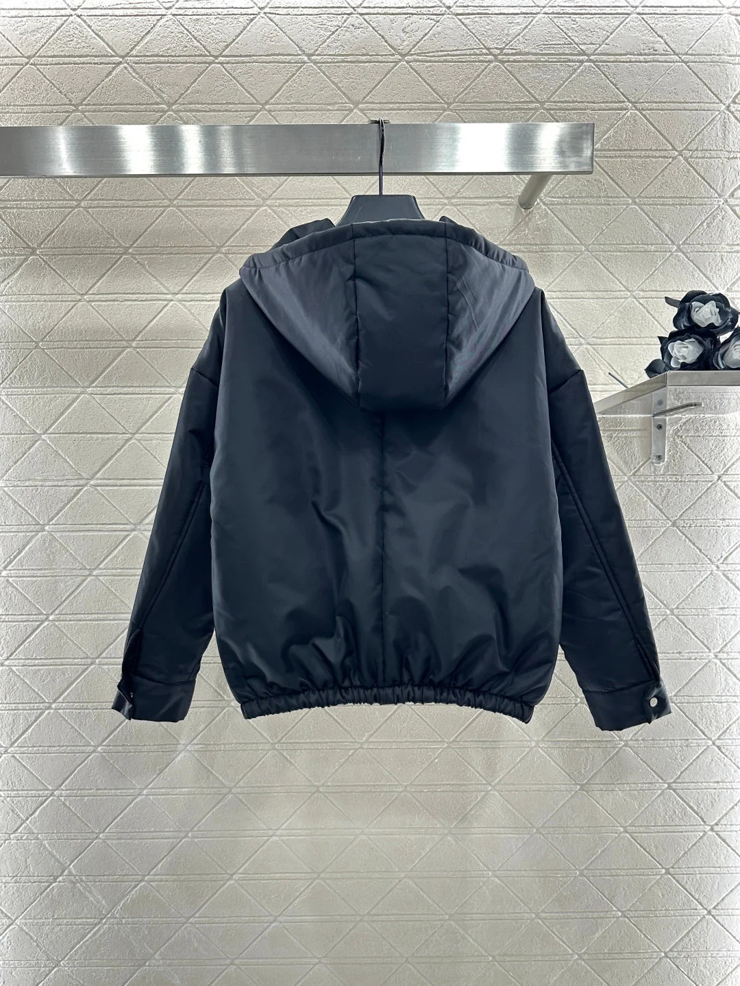 25fw Hooded cotton jacket