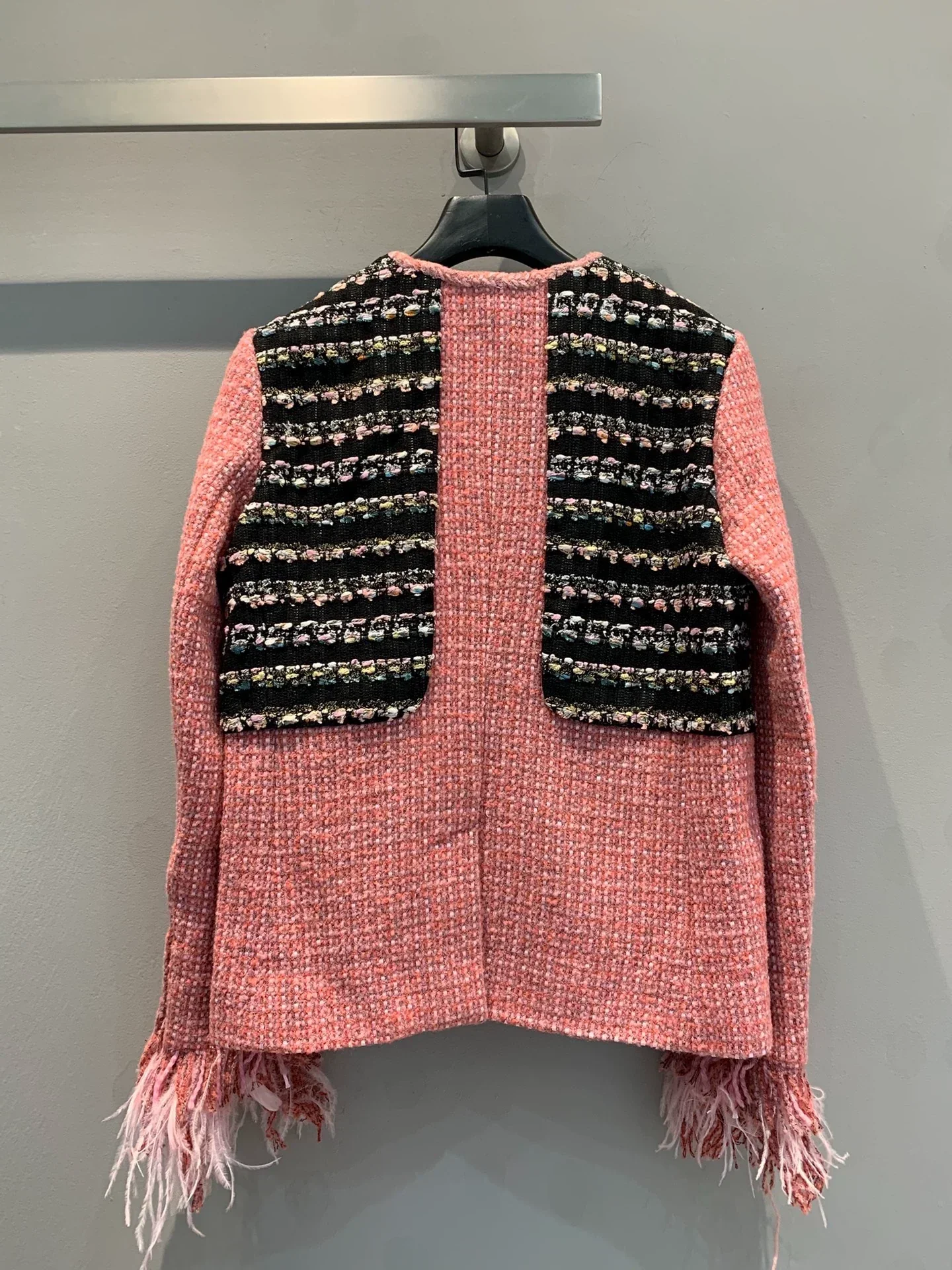 25fw Xiaoxiangfeng pink jacket（Medieval Series）