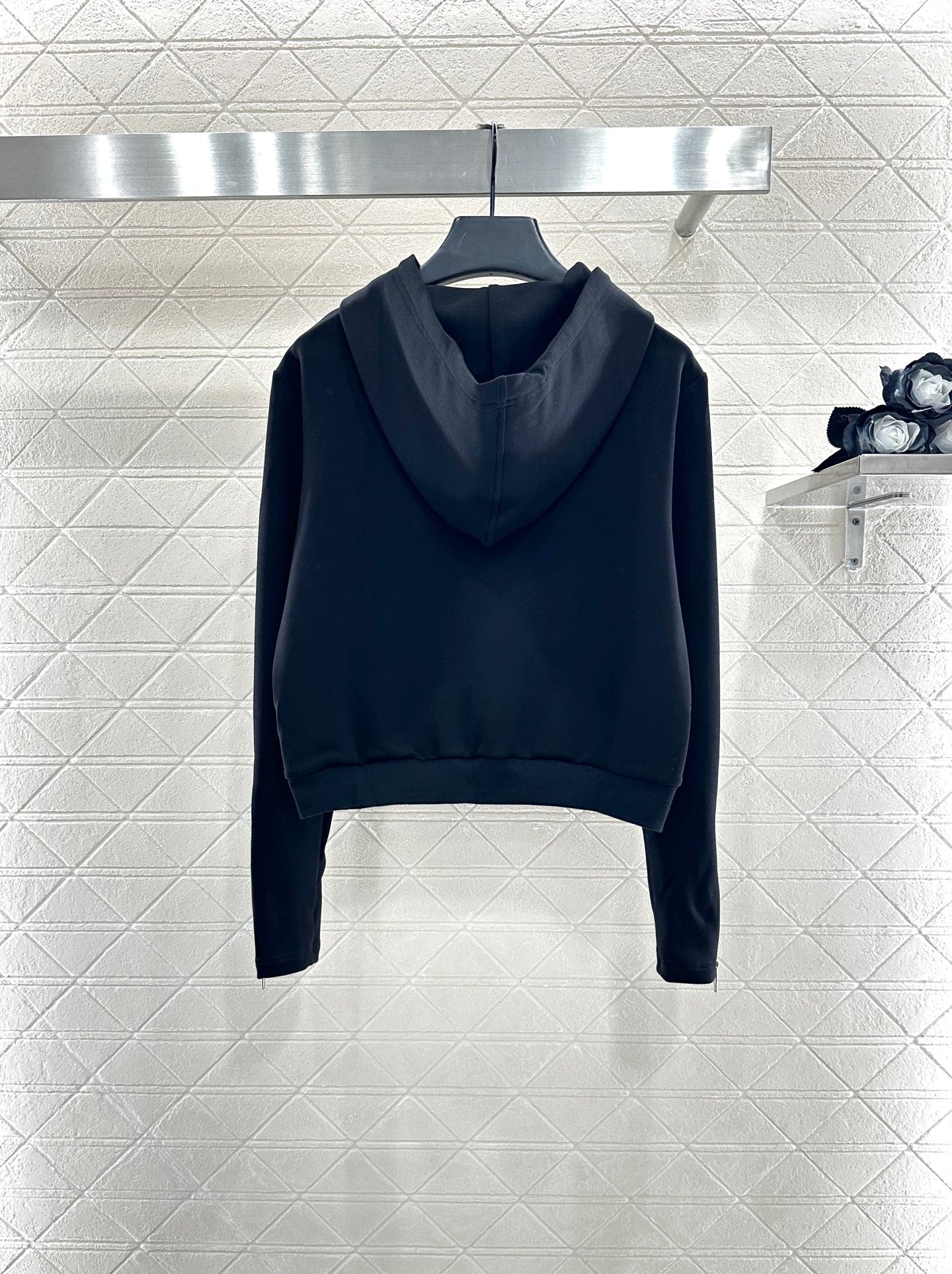 Hooded Zipper Hoodie Pants Set