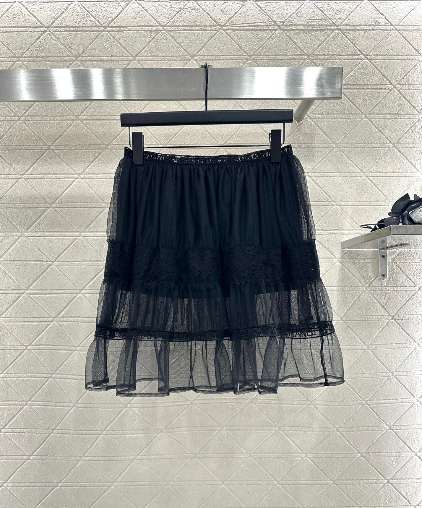 25fw new high waist cake tulle skirt