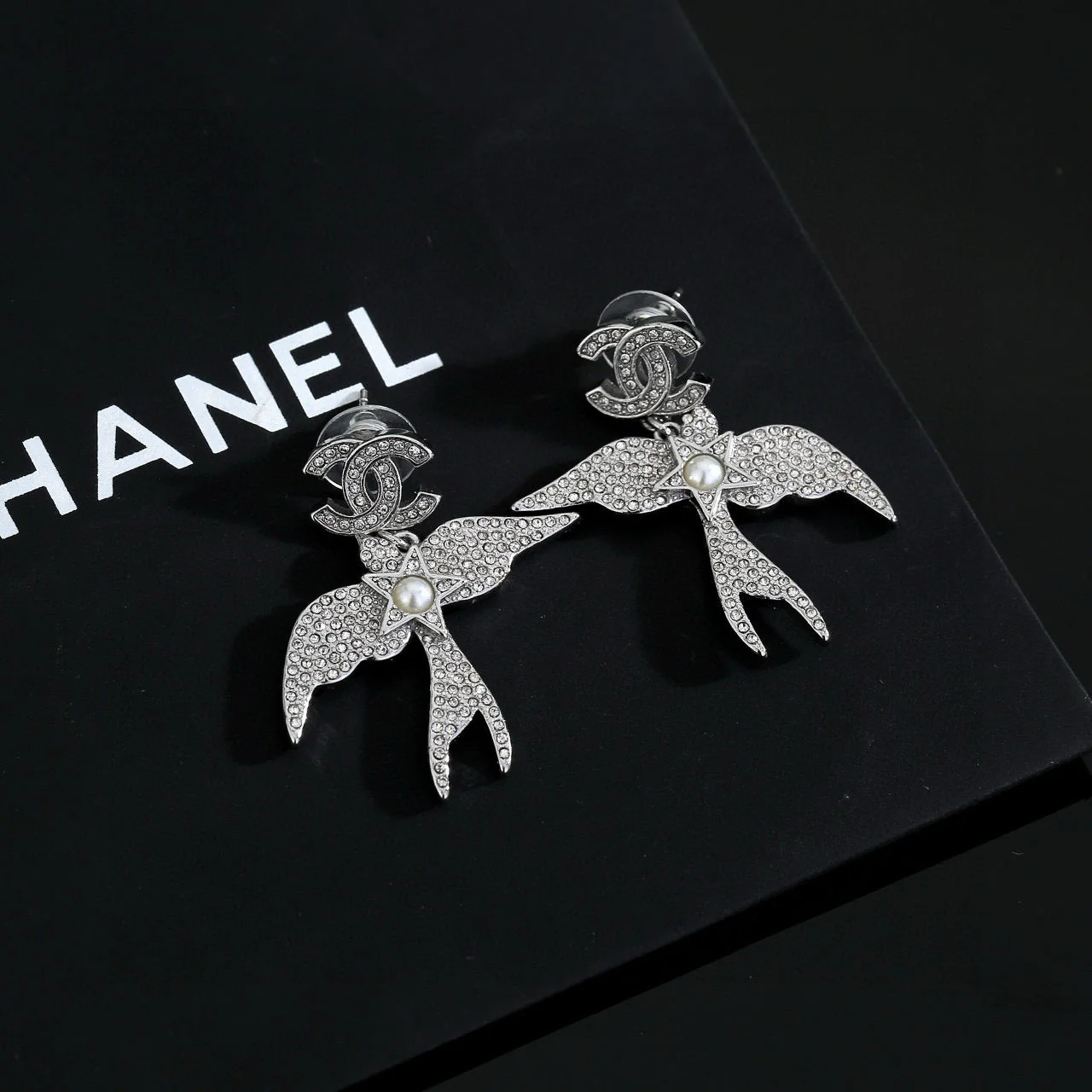 New Swallow Double C Earrings