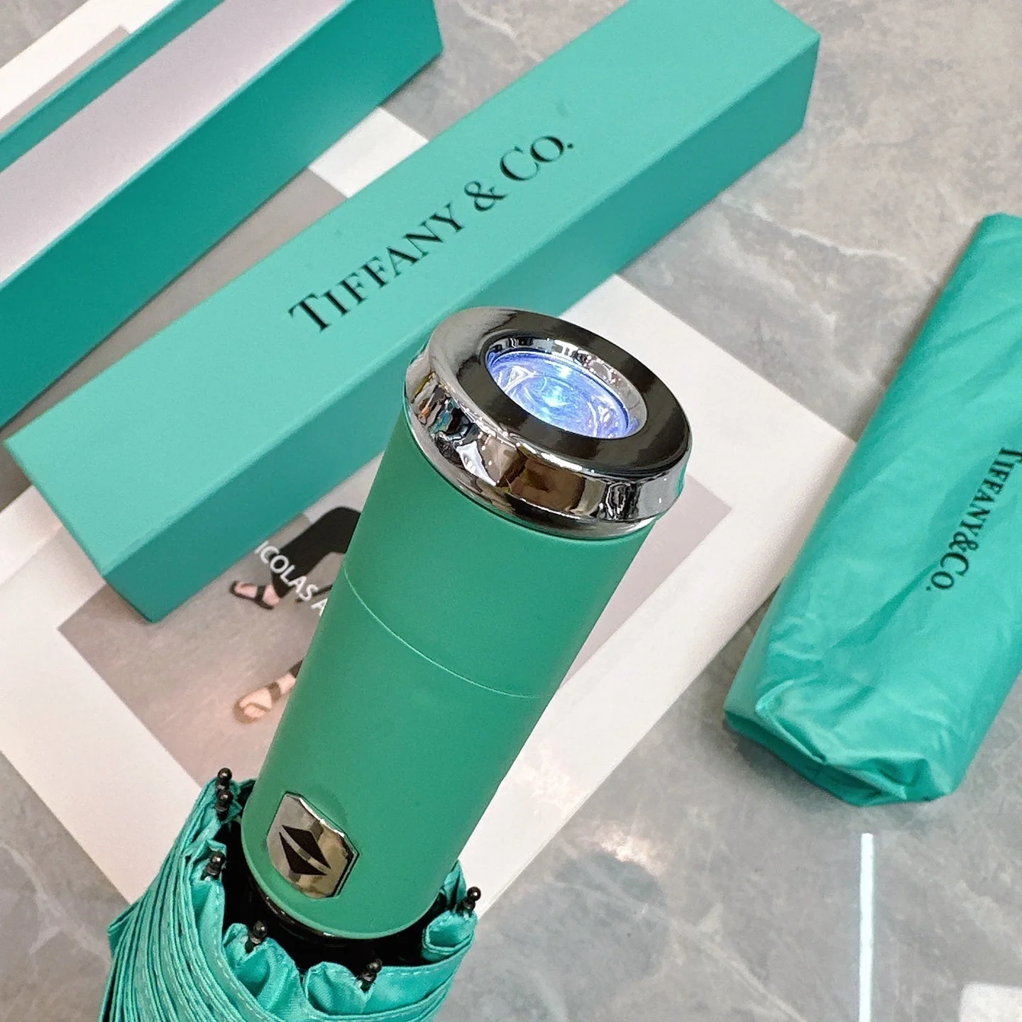 Classic LED Light Sun Protection Umbrella