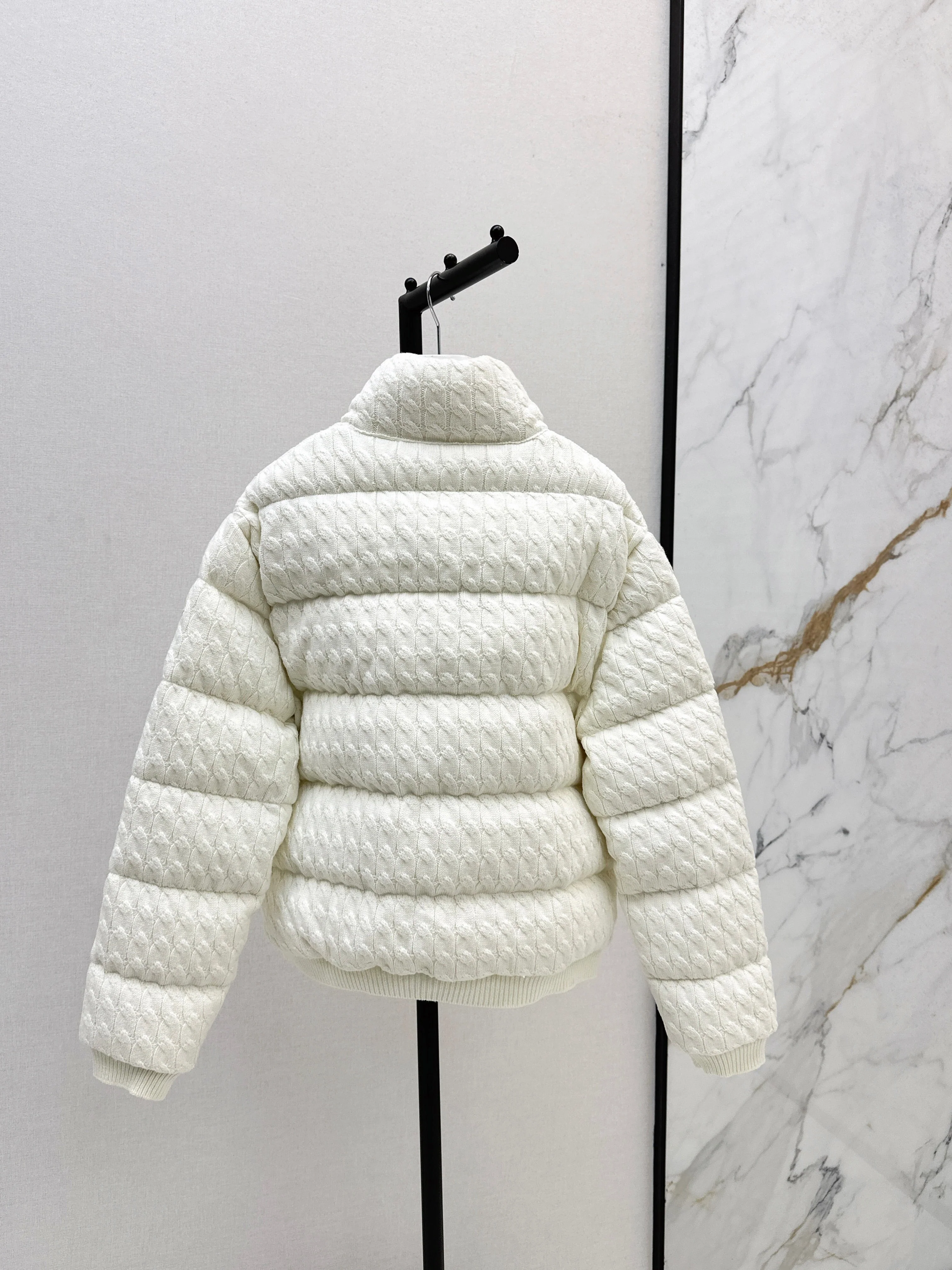 Wool Knitted Bread Down Jacket