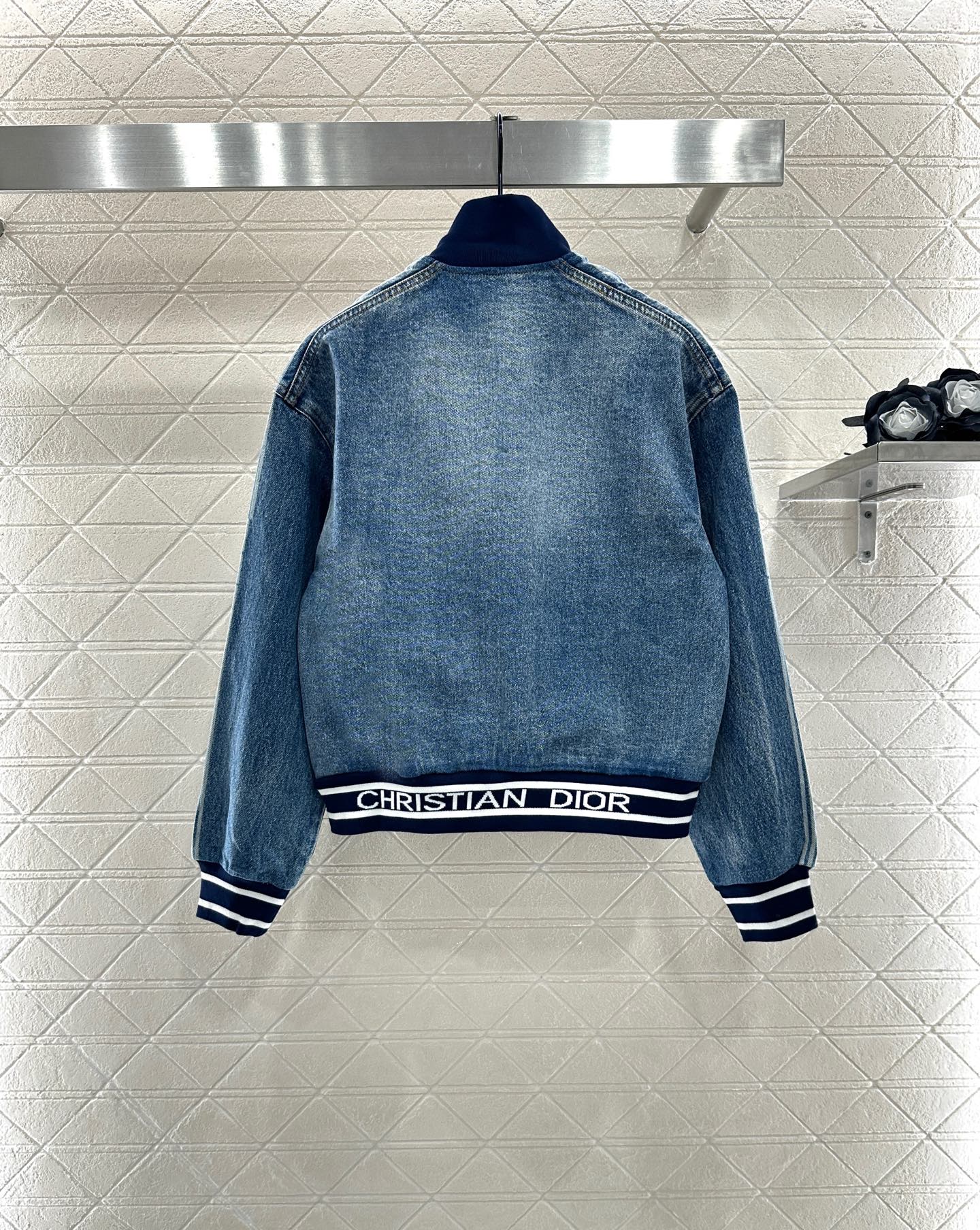 25fw Baseball denim jacket