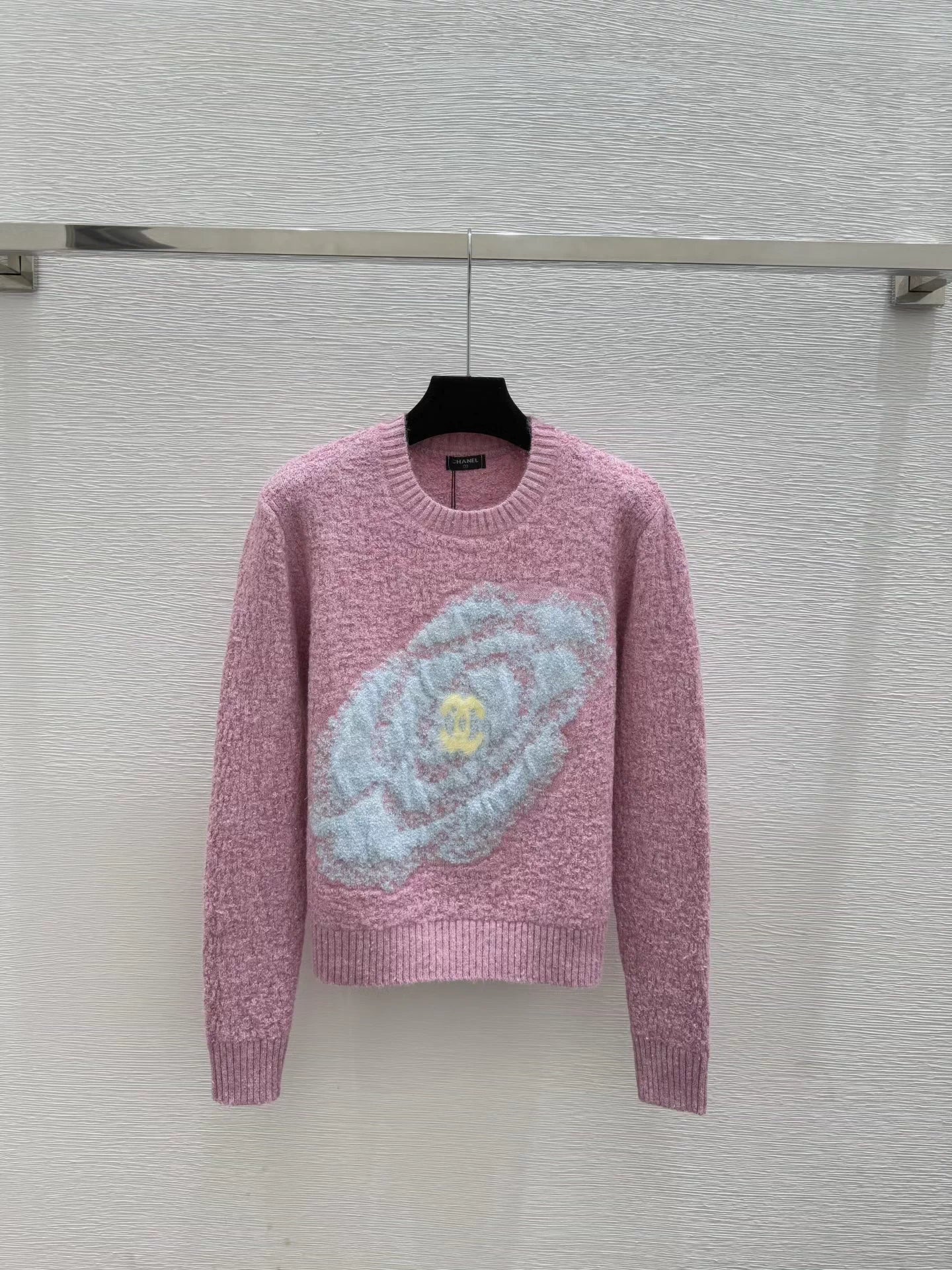 Rose Jacquard Sweater