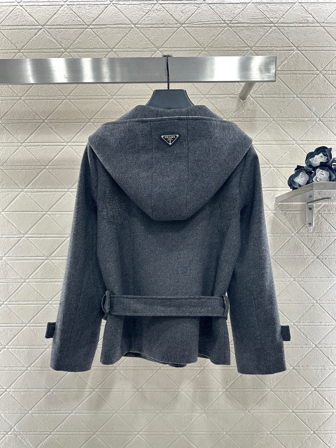 Cape-style Short Coat