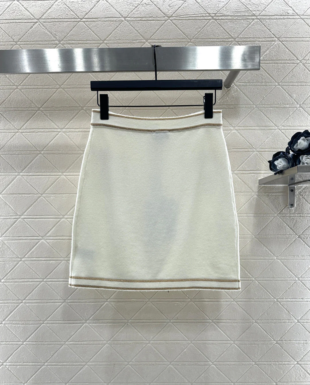 Knitted cashmere skirts