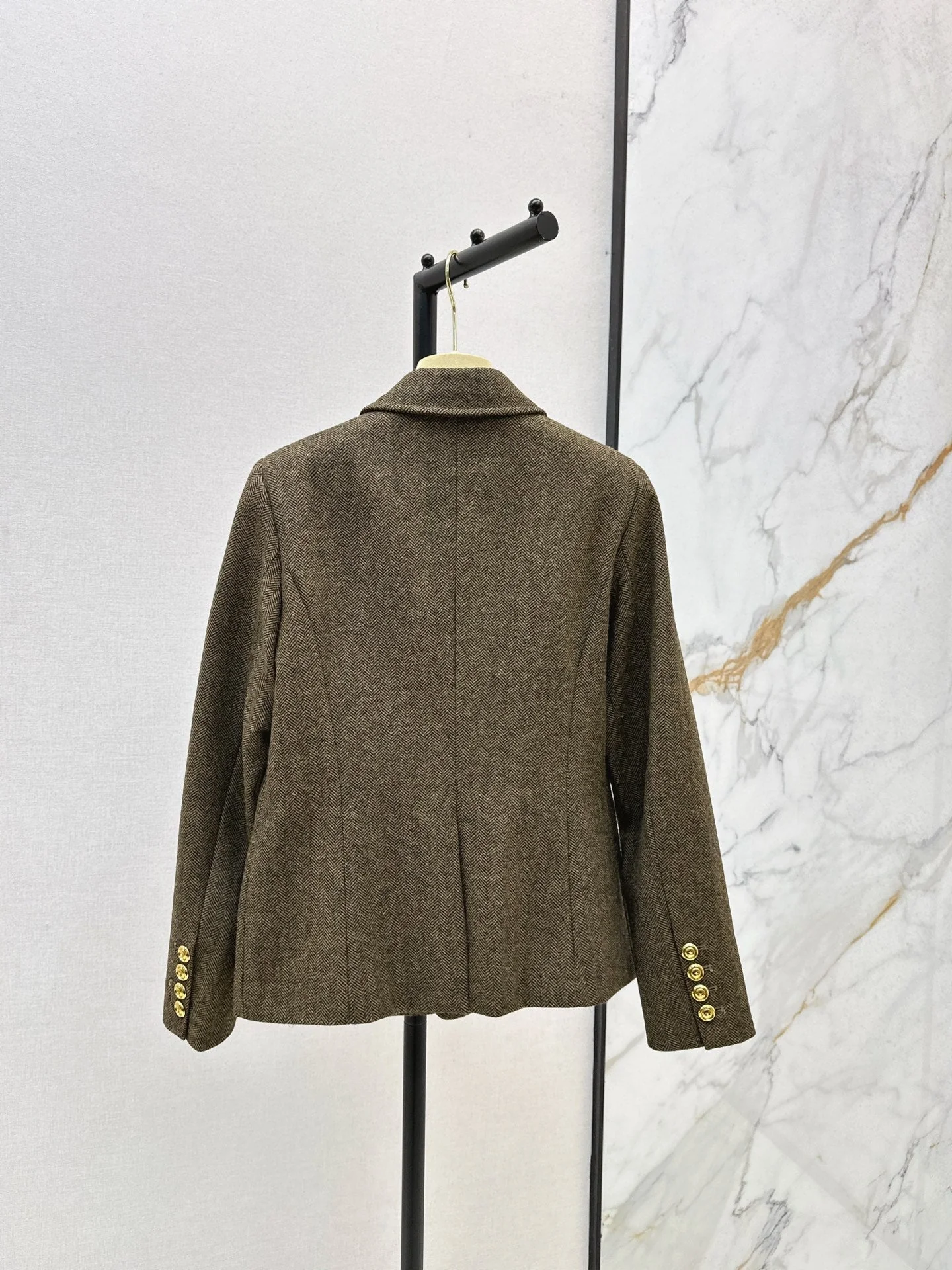 25 New wool collar jacket