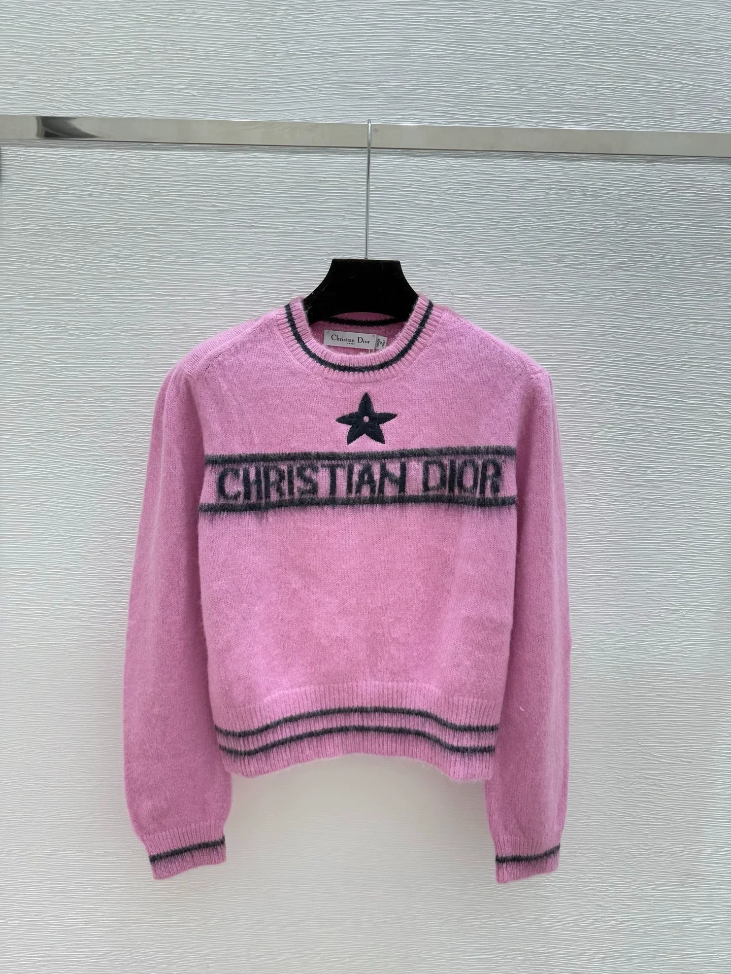 25fw Five pointed star knitted sweater