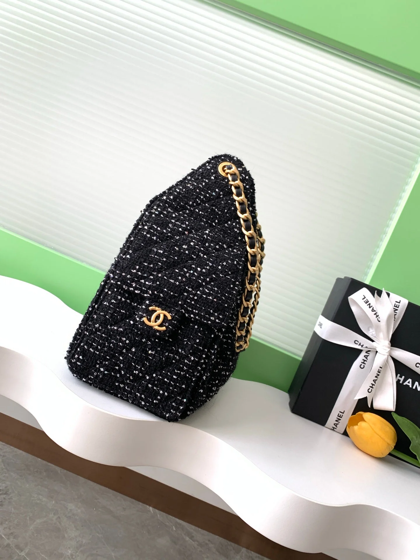 25C suede hippie bag (Woolen sequins）