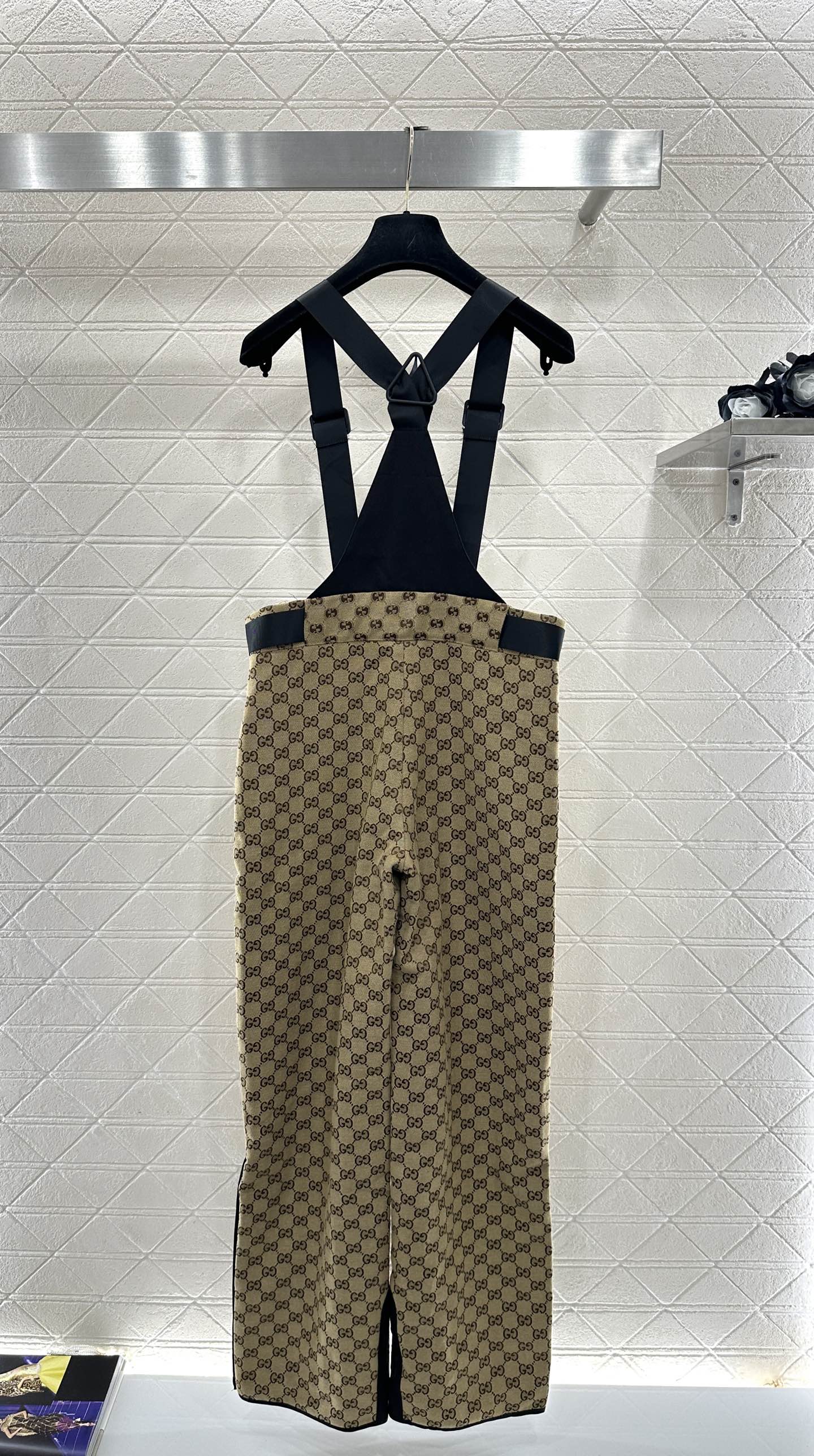 Jacquard overalls and pants