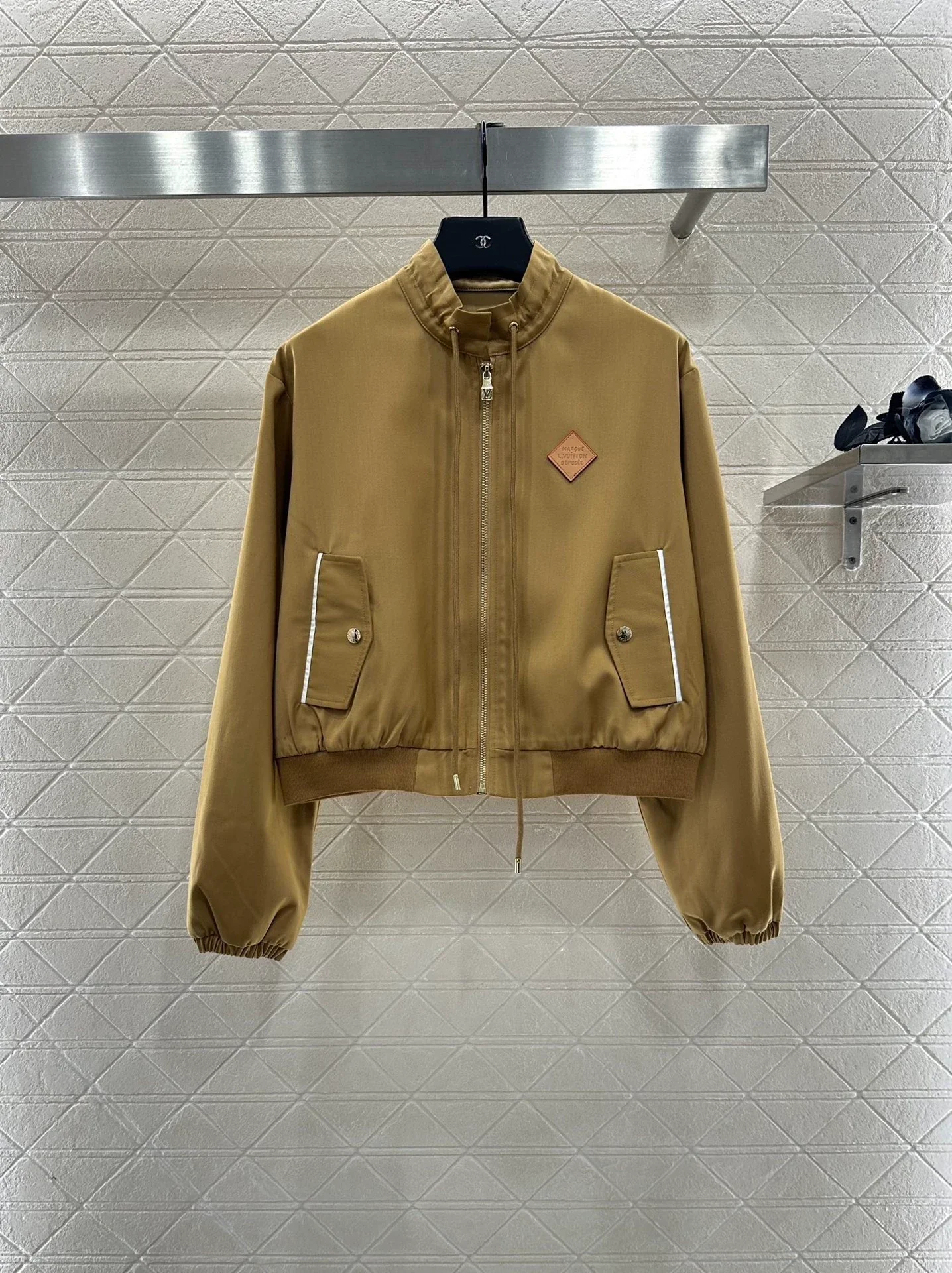 25fw Collar drawstring jacket jacket