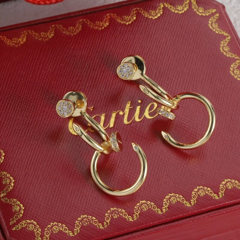 Classic Curved Nail Earrings