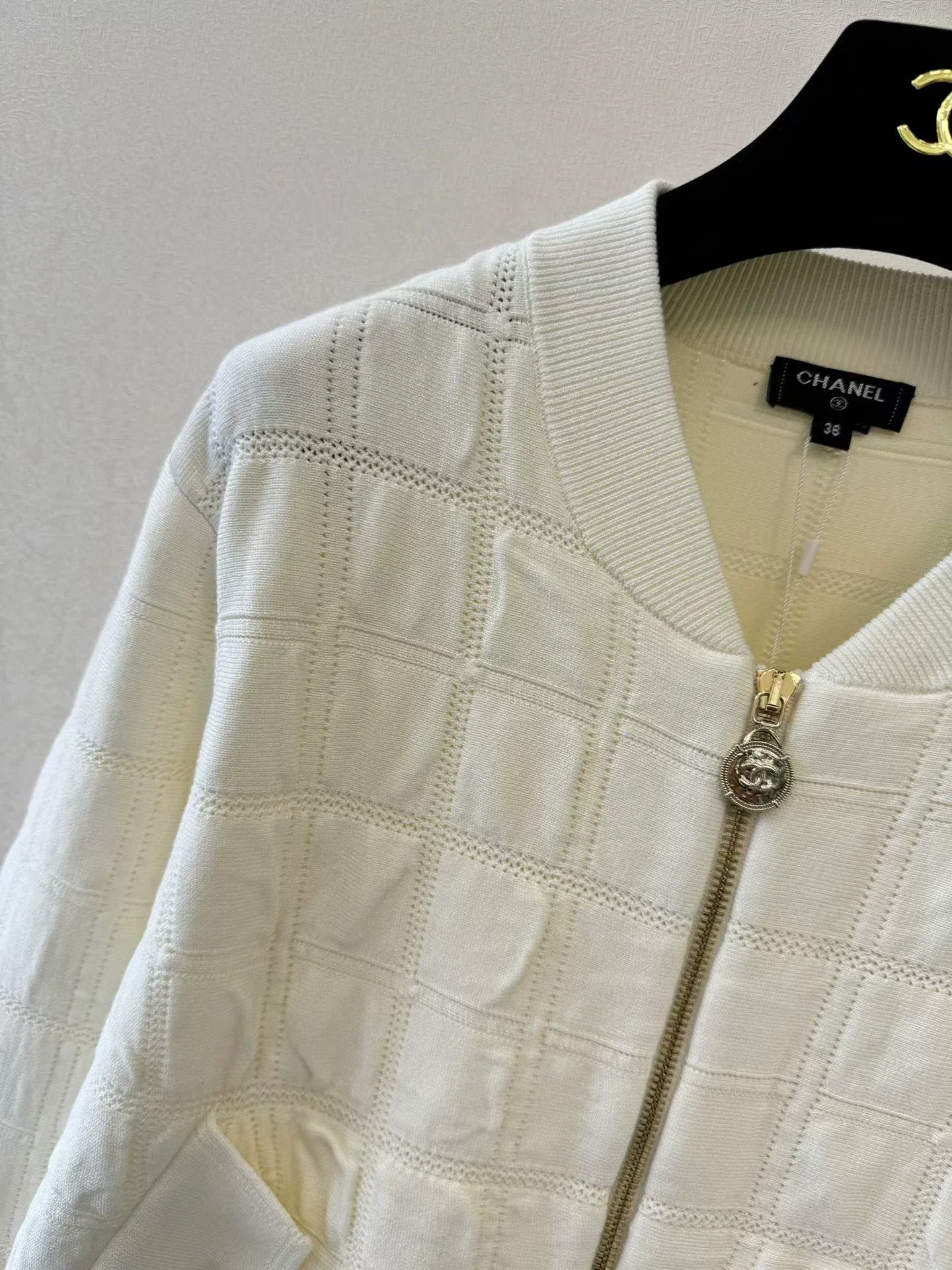 Diamond patterned jacket