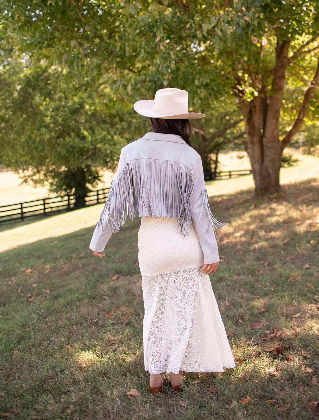 Boho Soul Faux Suede Jacket