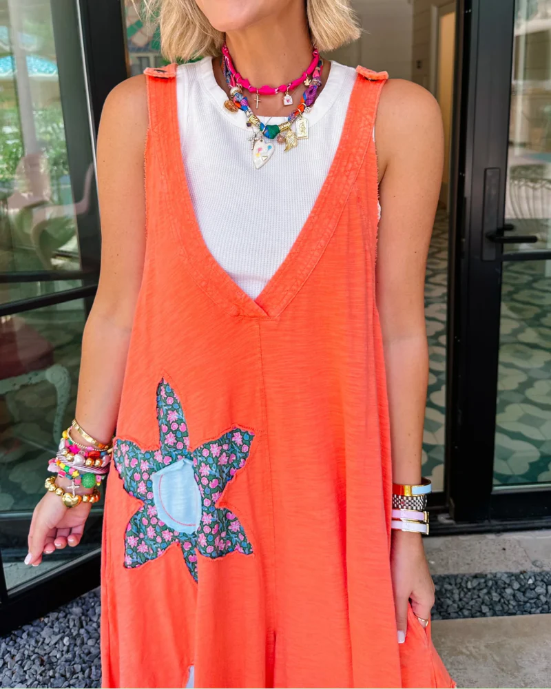 Floral Escape Patchwork Jumpsuit