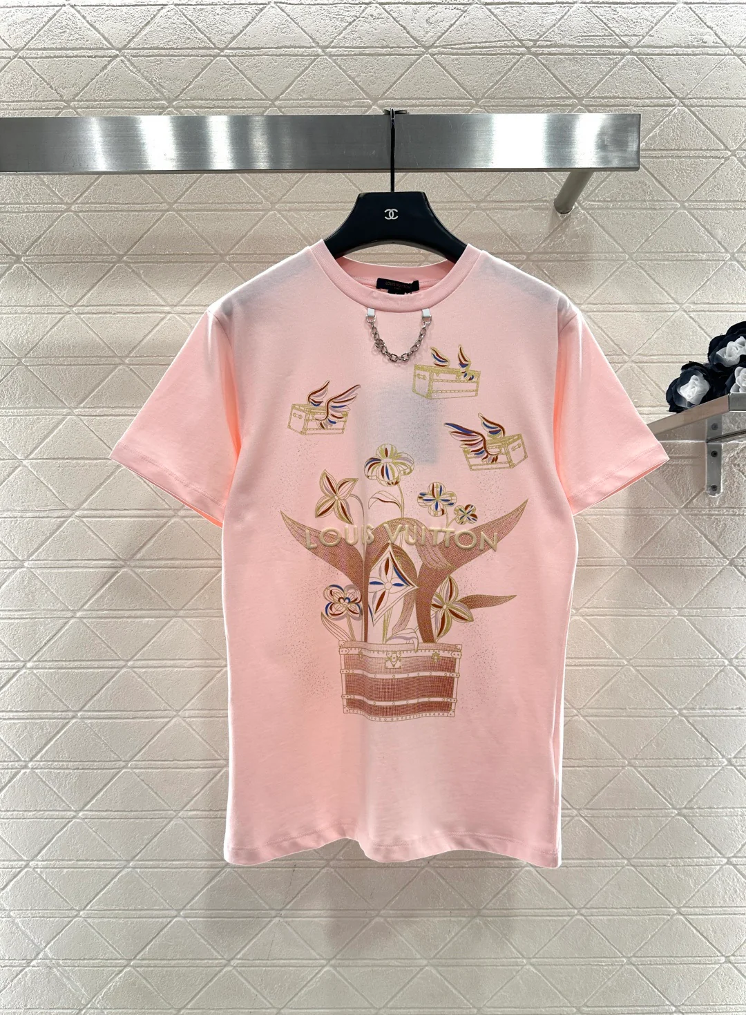 Crew Neck Logo Print T-Shirt