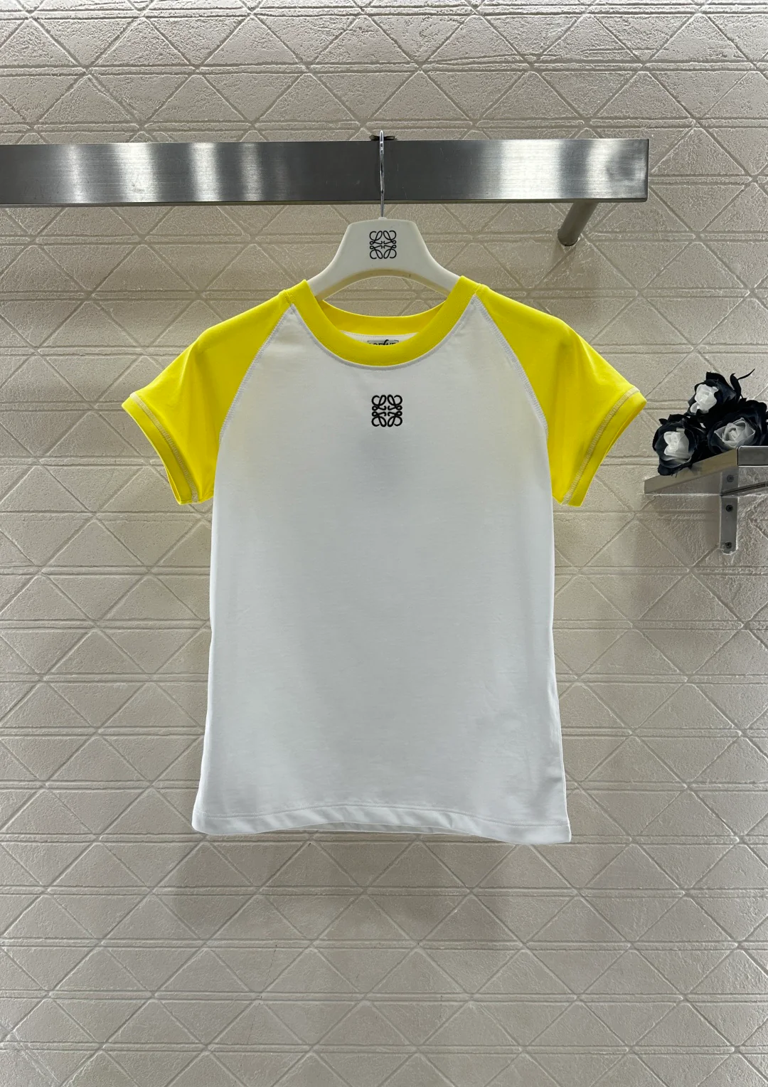 Raglan Color Block Short-Sleeve T-Shirt