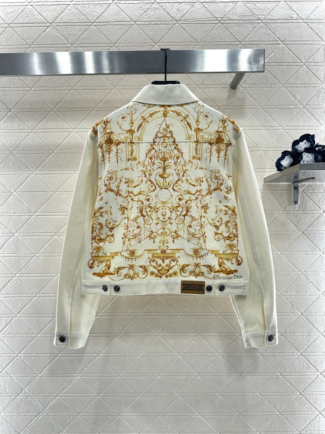 Printed Denim Jacket