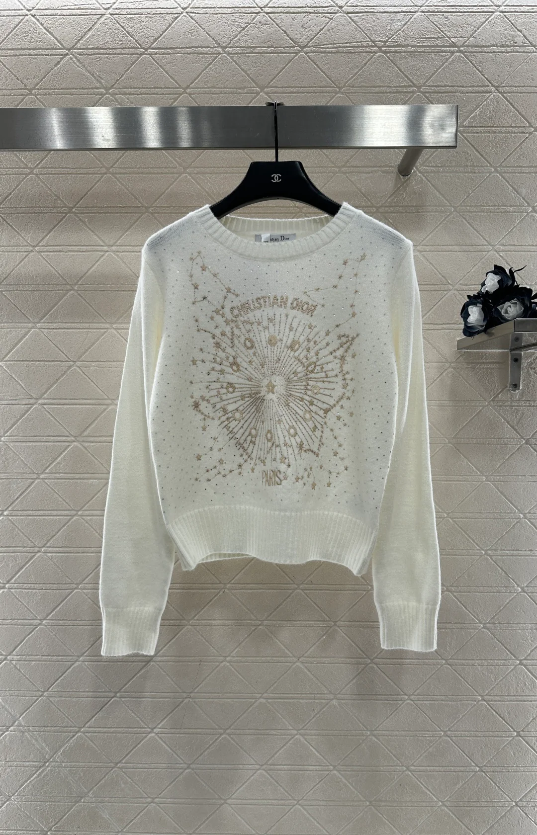 Rhinestone Starry Sky Sweater