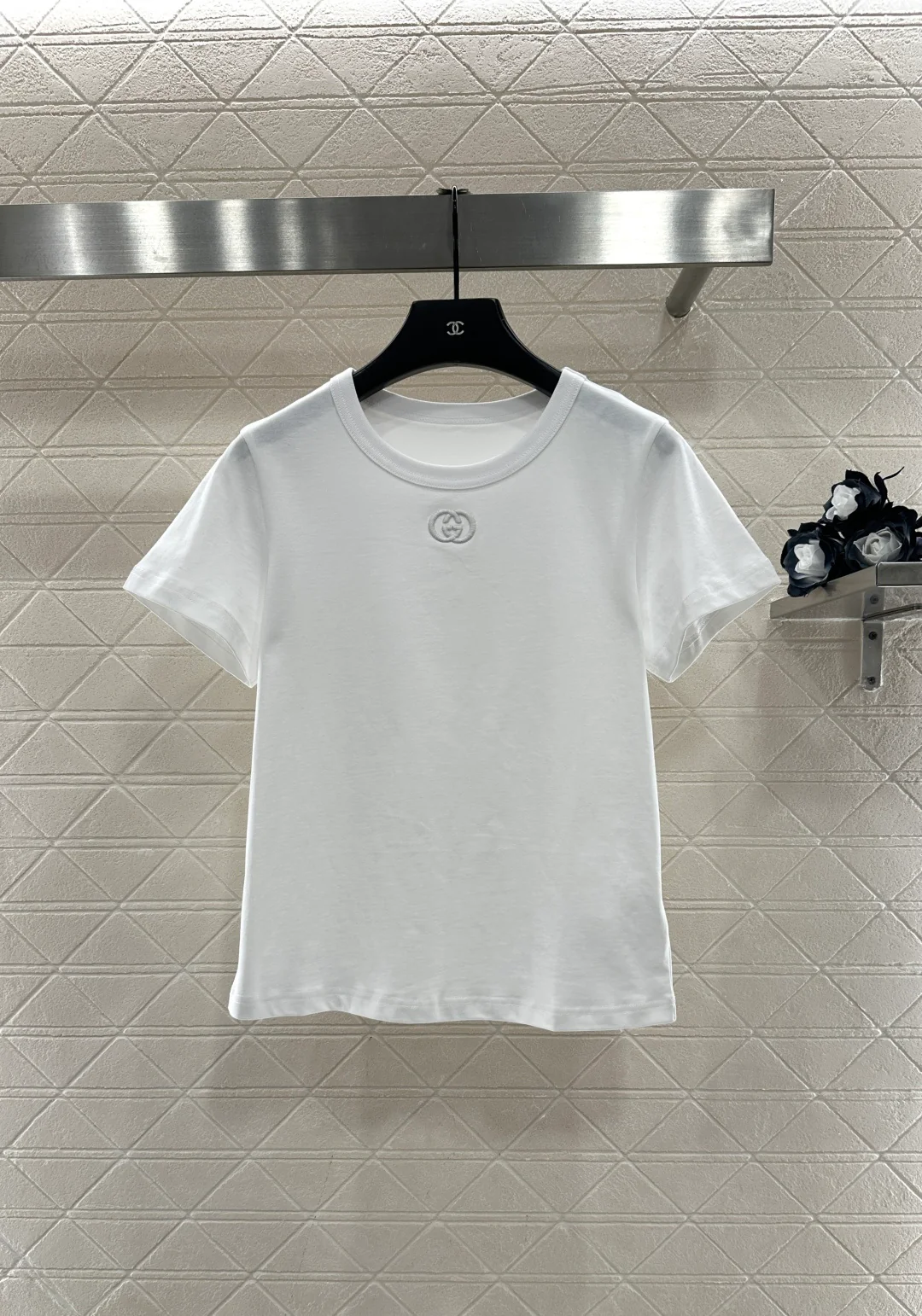 Embroidered Logo T-shirt
