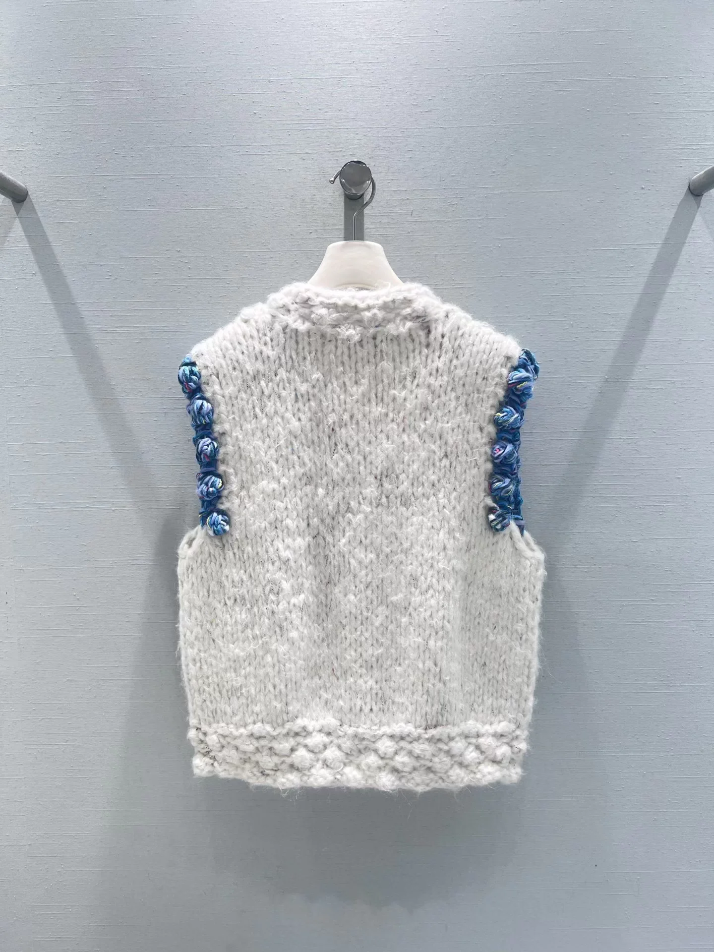 Knitted Sleeveless Vest