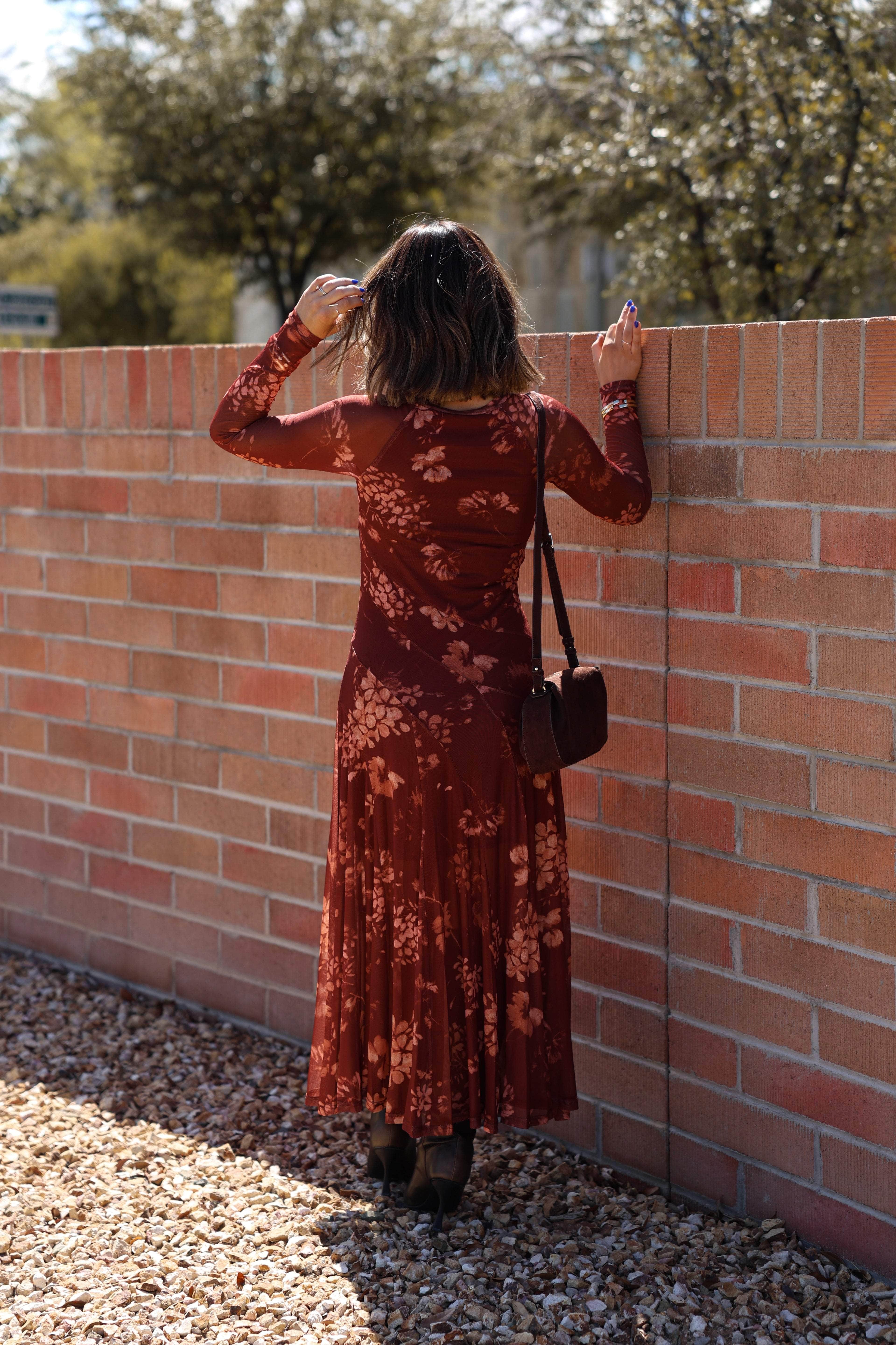 Forever Autumn Floral Dress