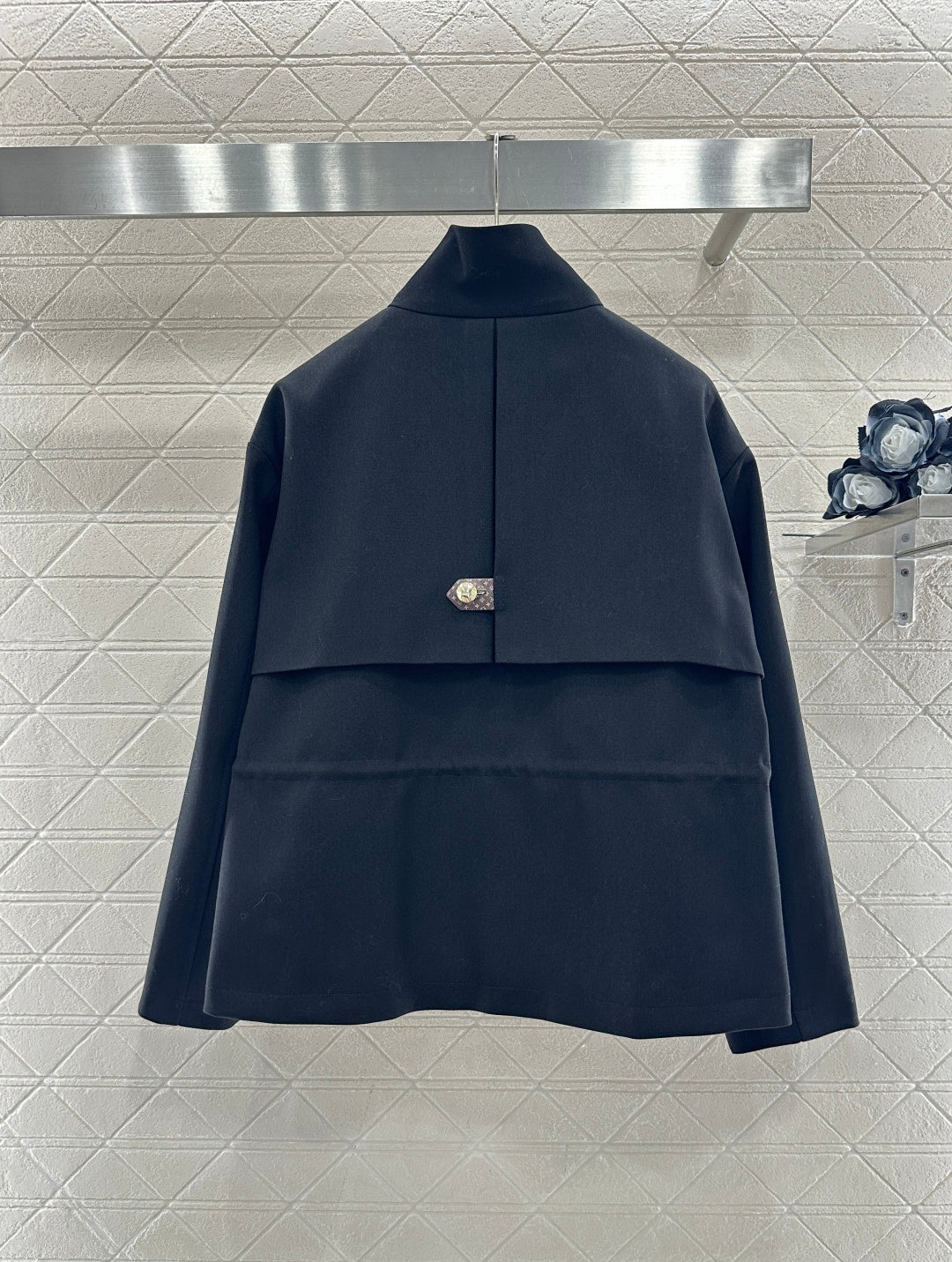 Stand Collar Zip-Up Jacket