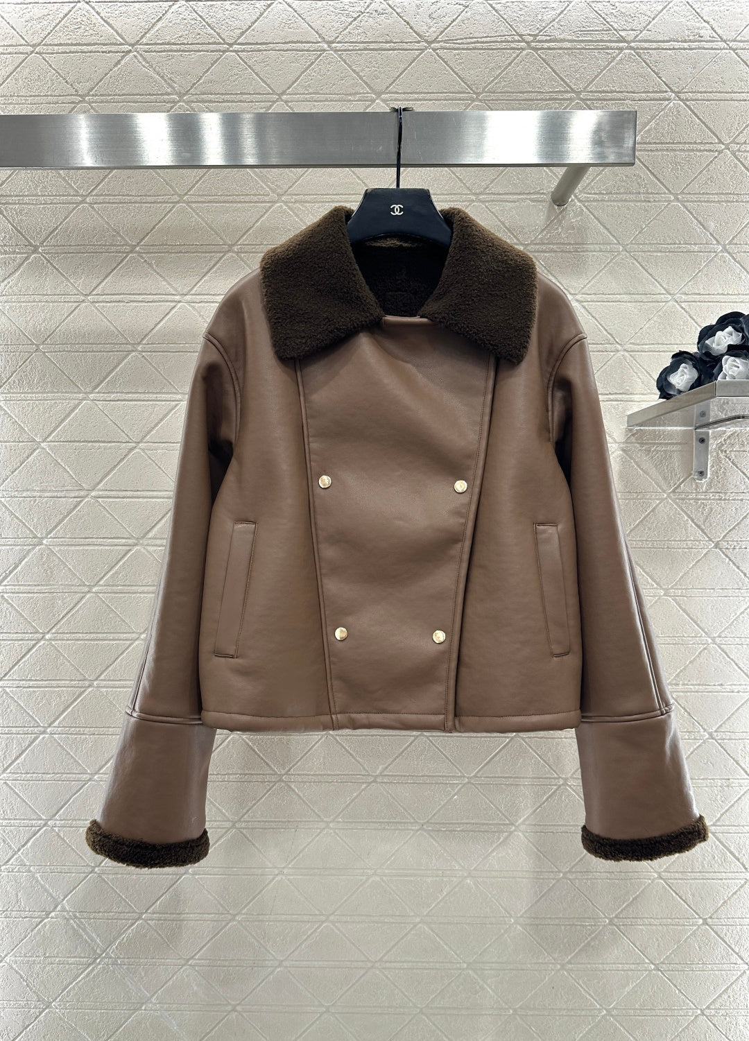 Eco-friendly Shearling Jacket