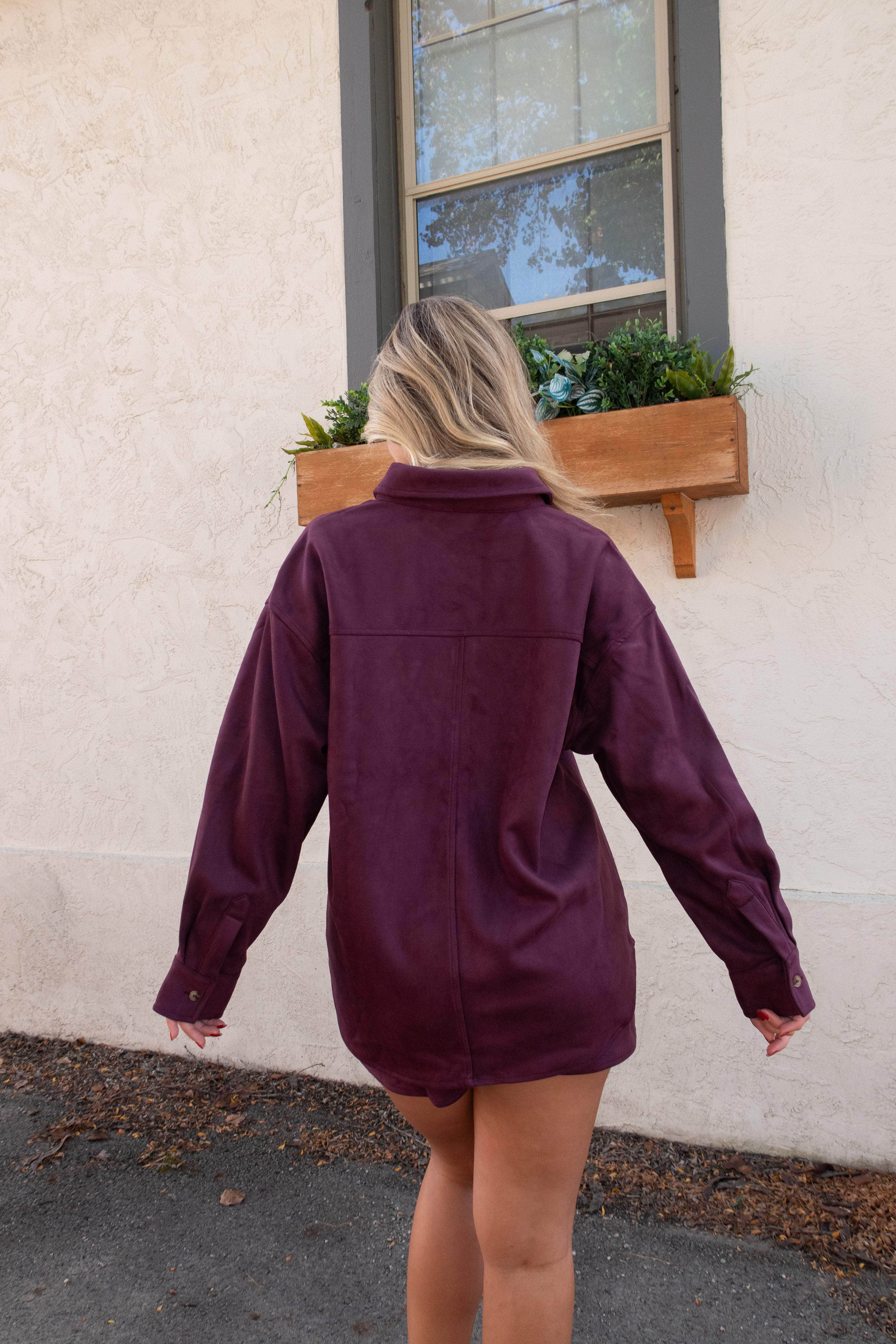 Favorite Season Suede Jacket