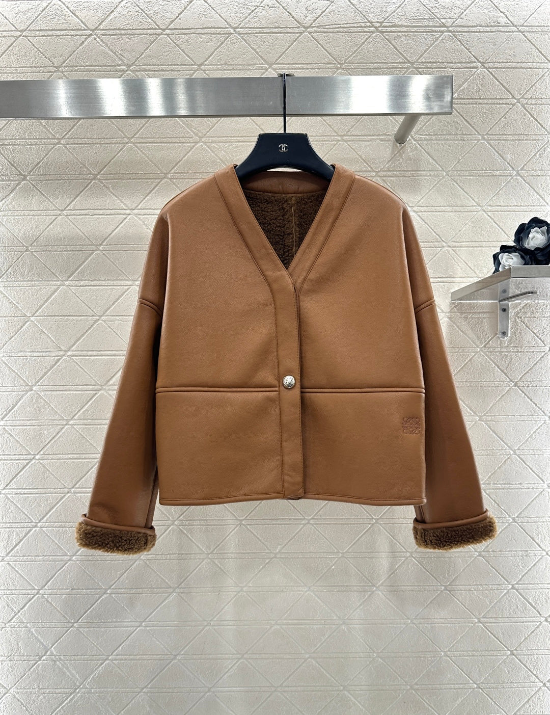 Eco-friendly Shearling Jacket