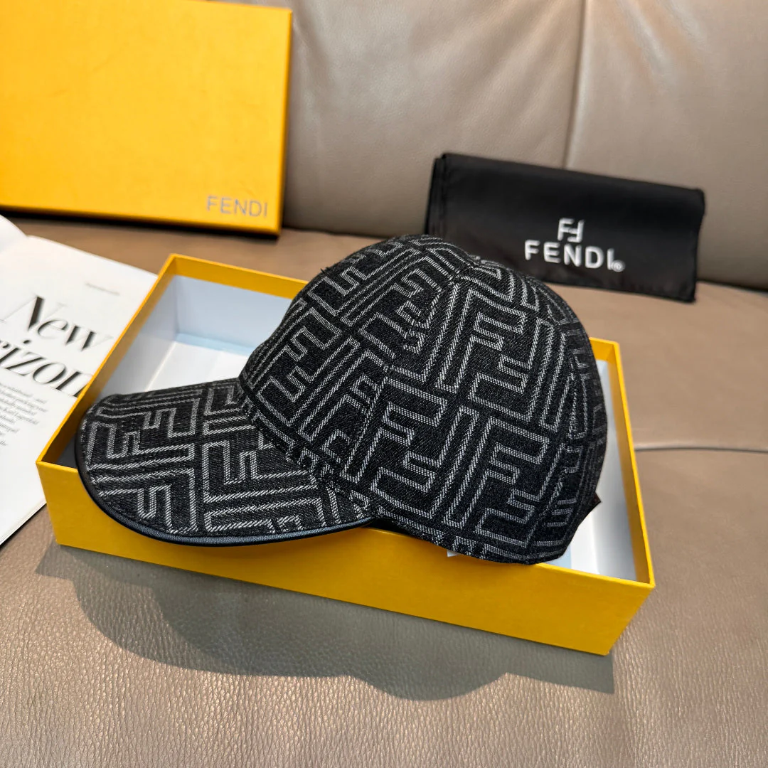 Fend 25fw jacquard hat