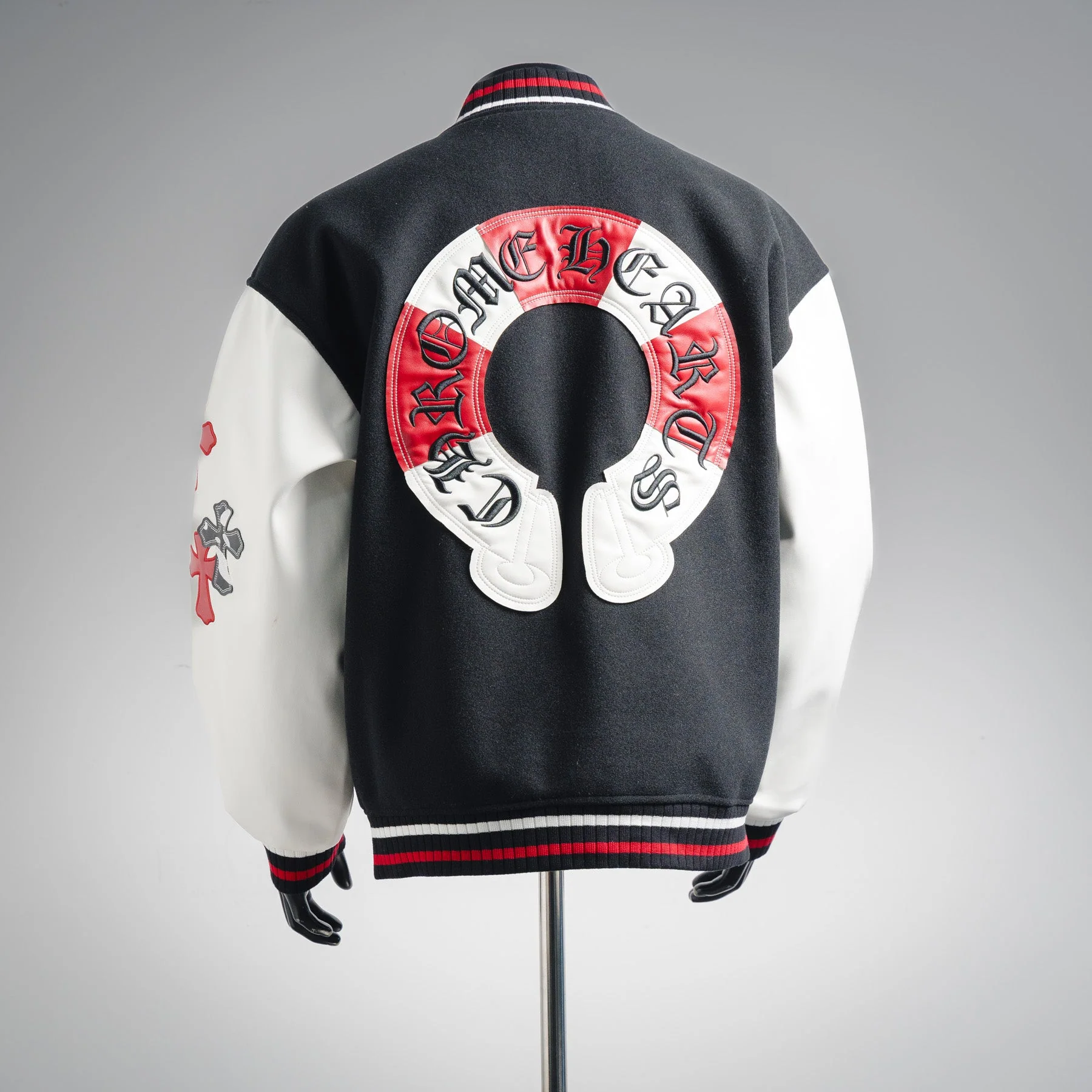 Chrome 25fw splicing jacket