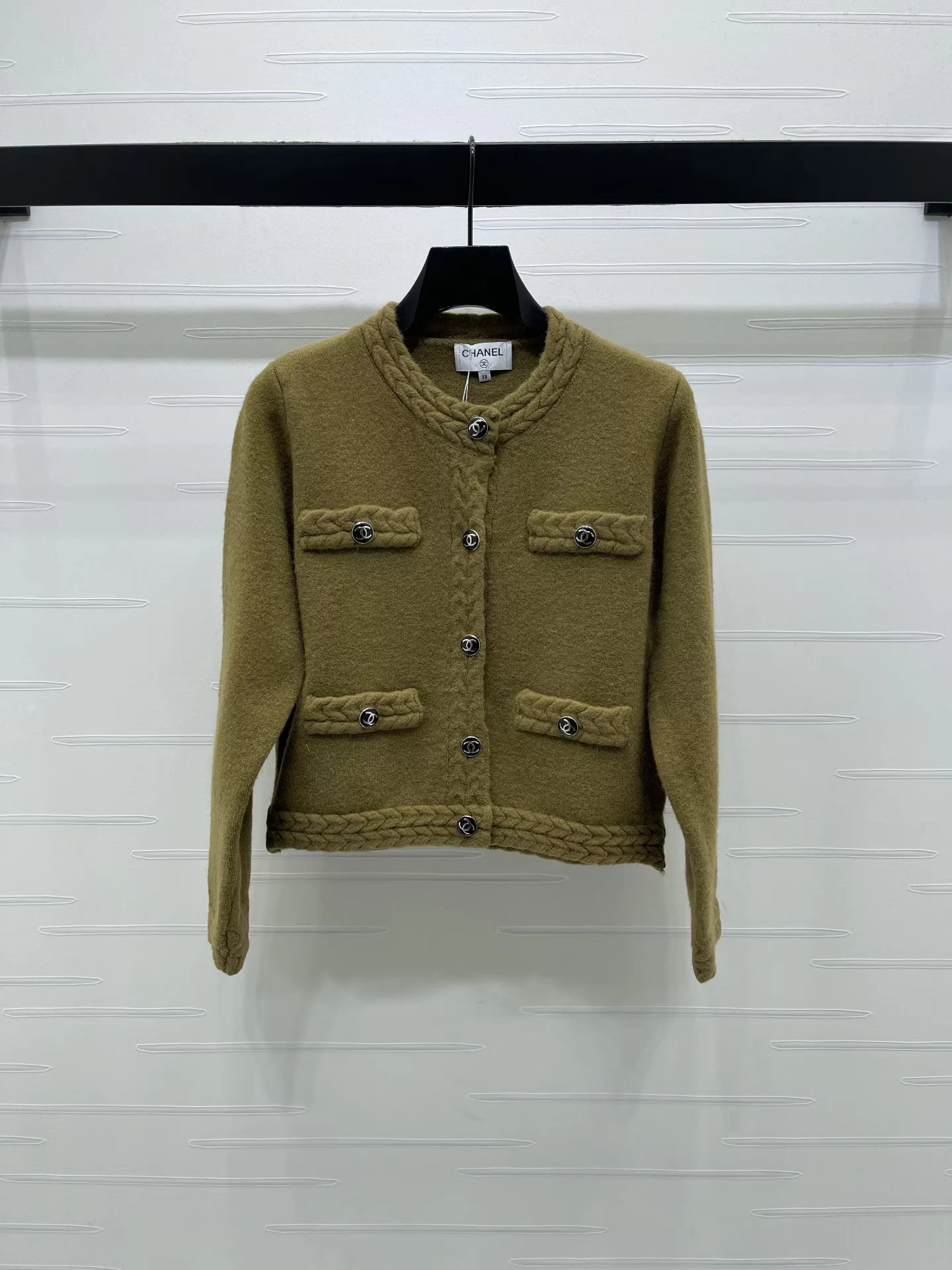 3D Cable Knit Cardigan