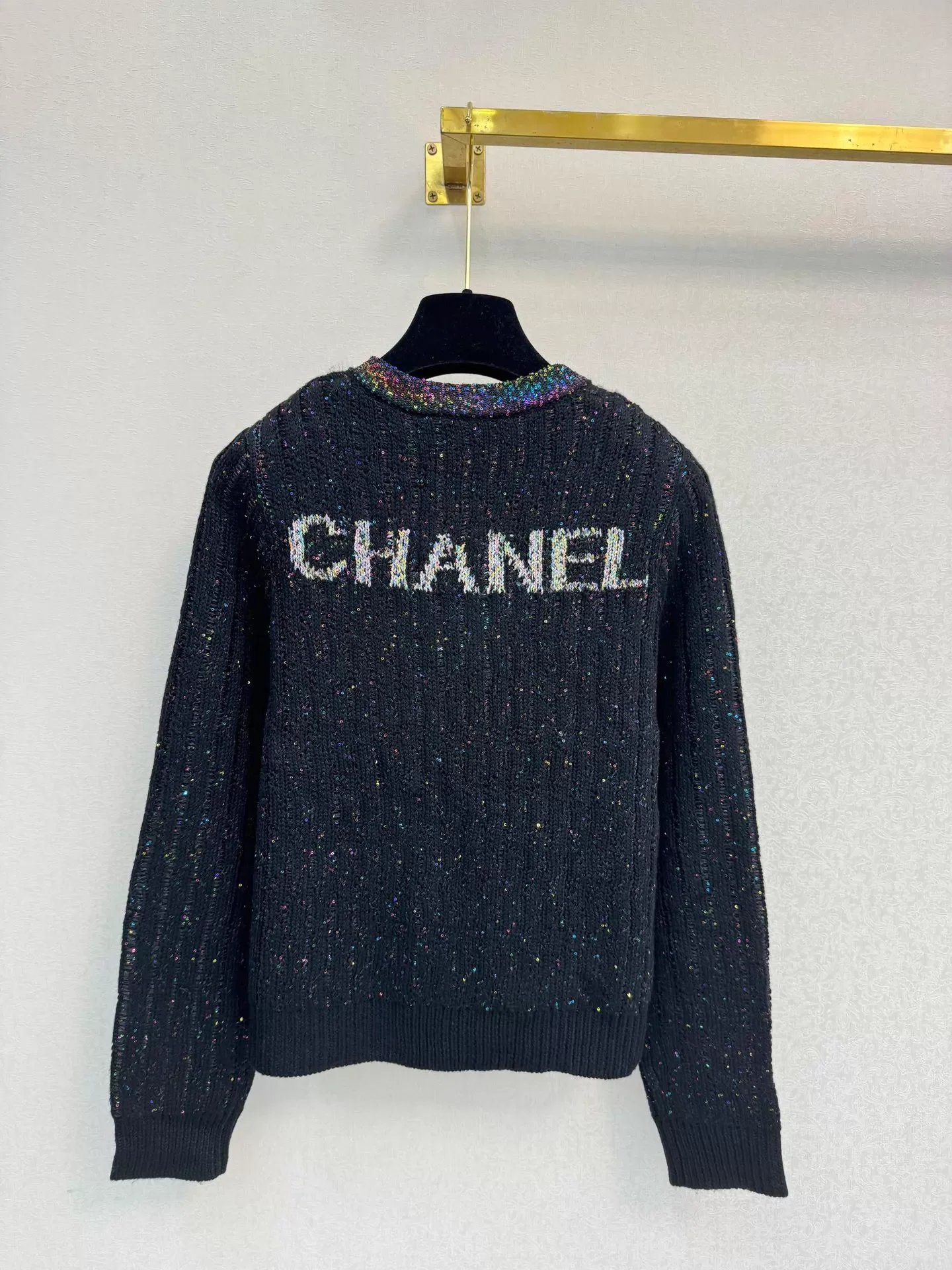 Tweed Short Knit Cardigan