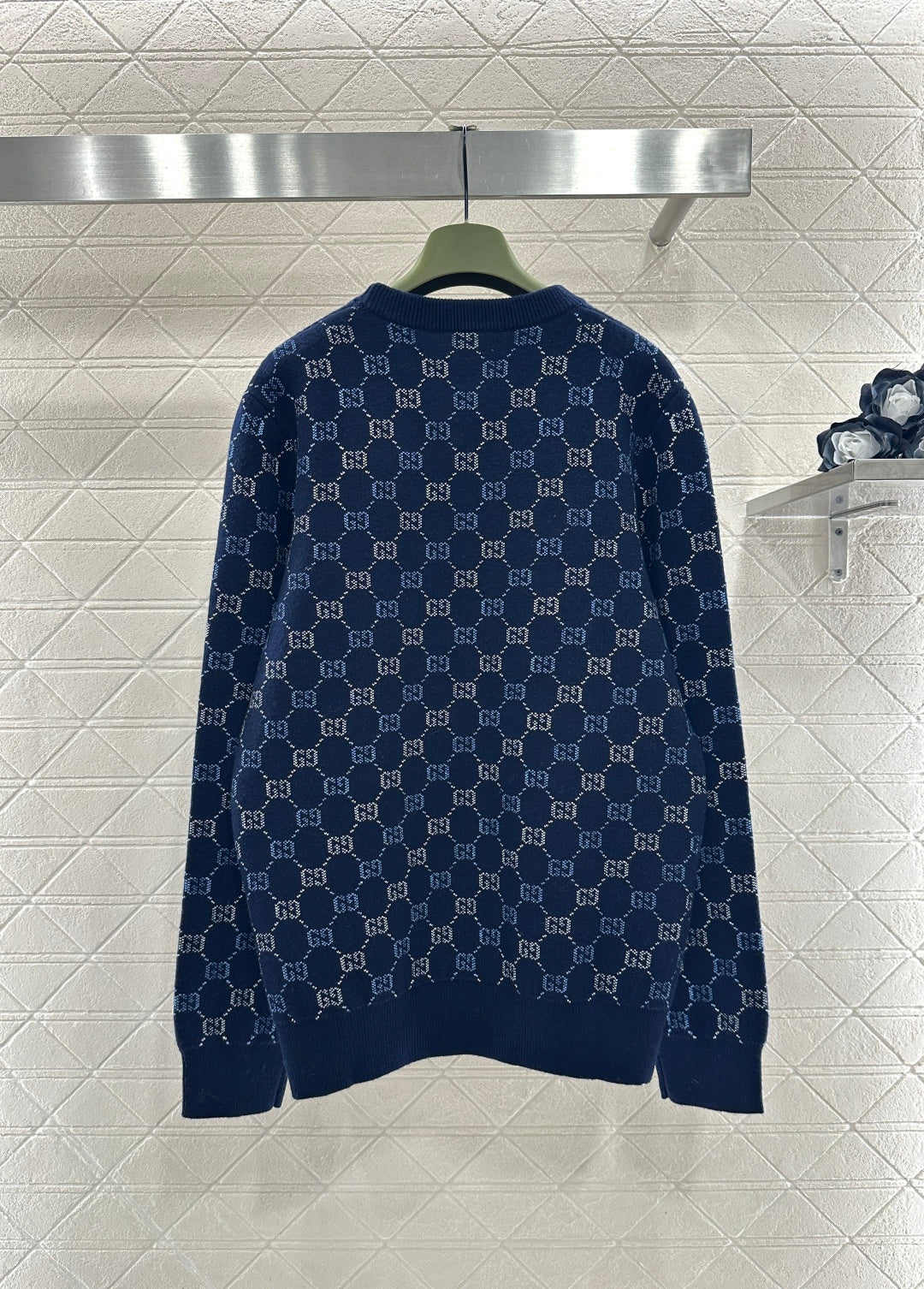Gradient Jacquard Sweater