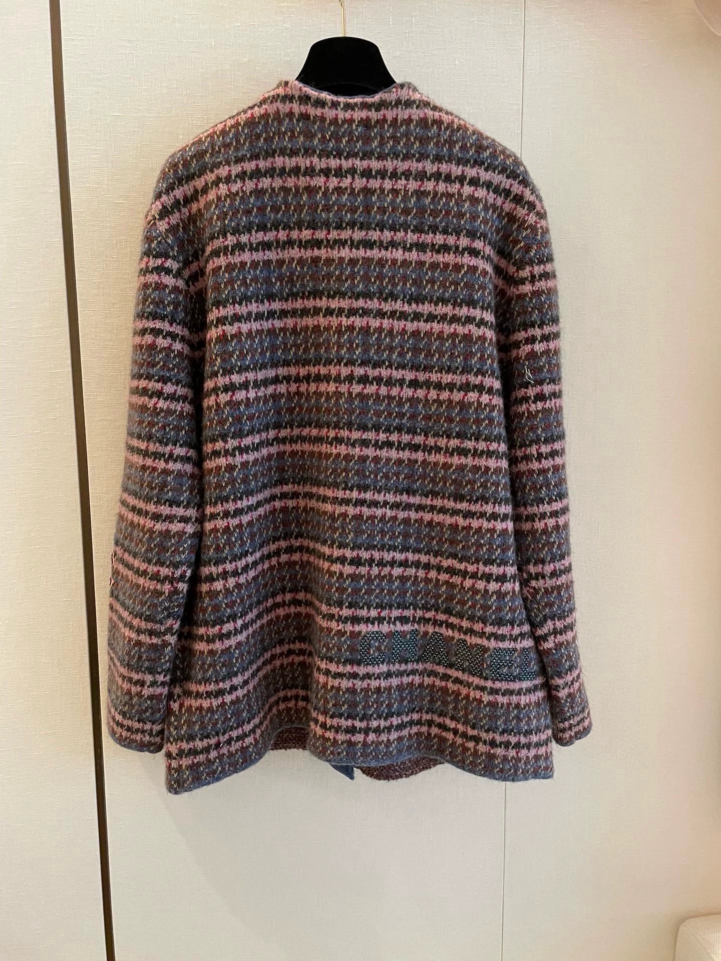 Tweed Mid-Length Coat