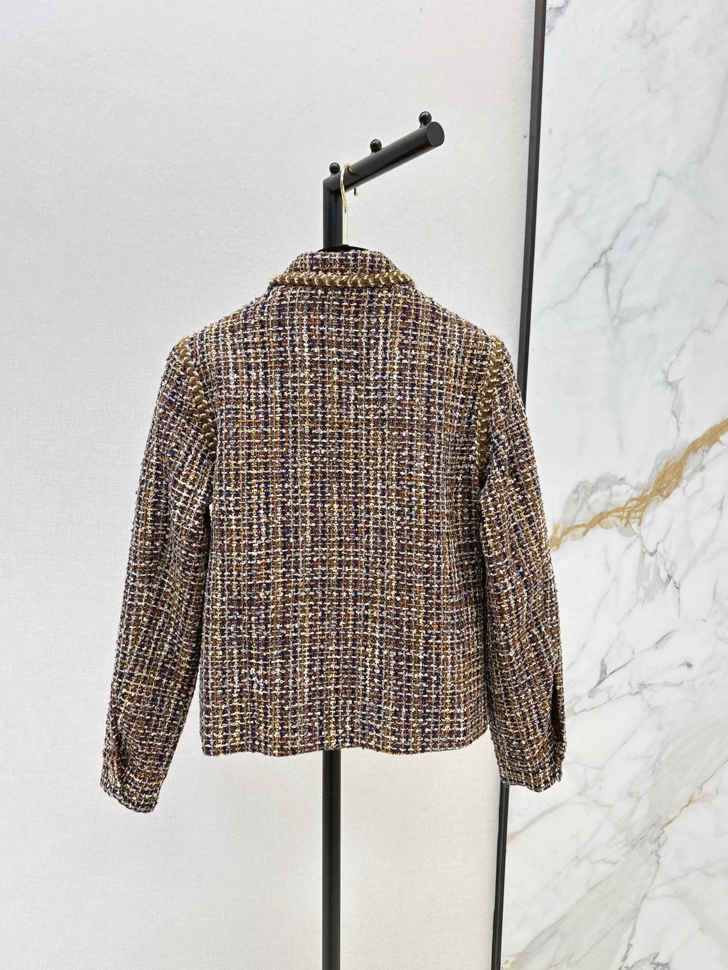 Collared Pocket Woven Coat