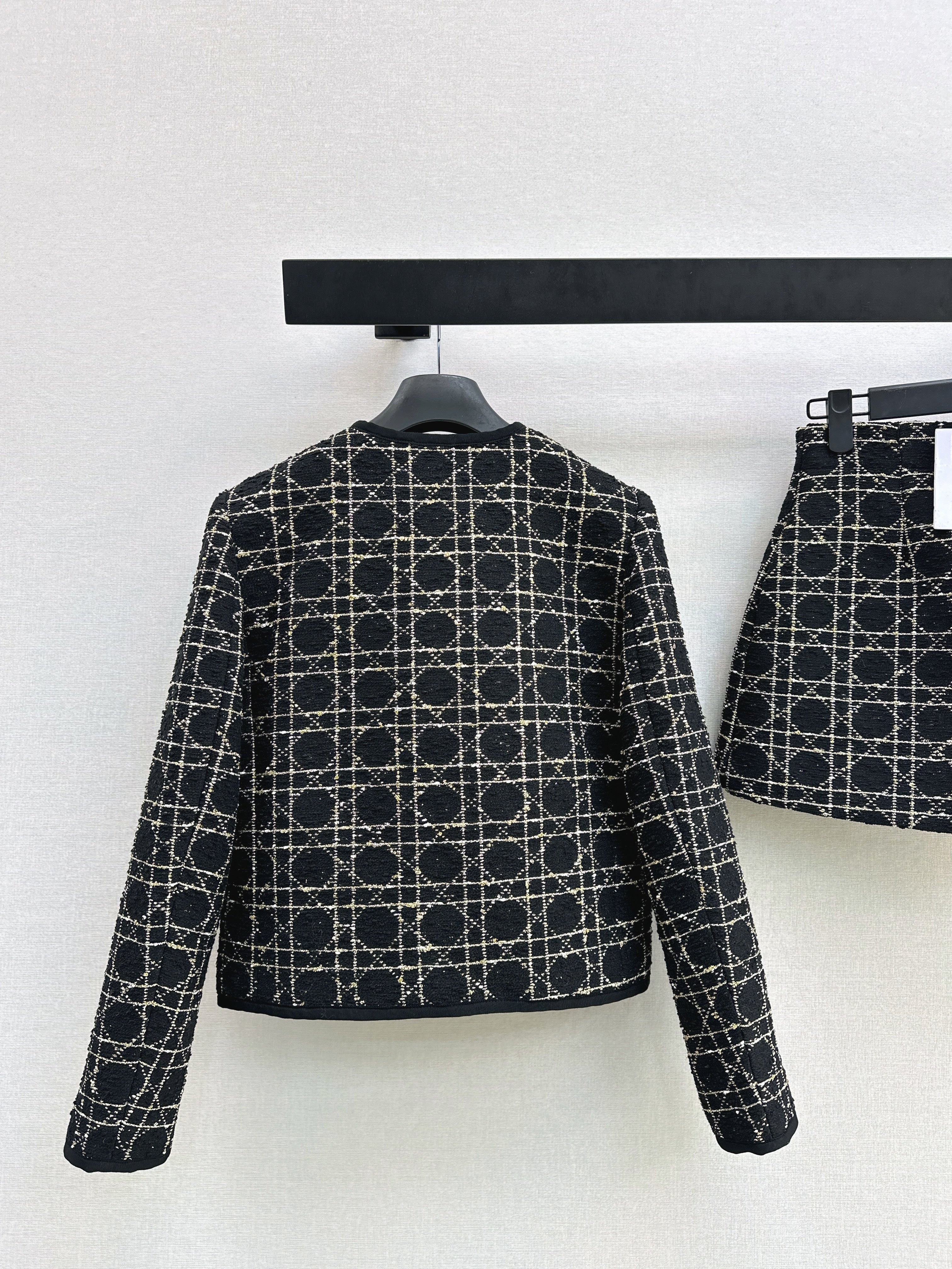 Canvas Tweed Coat