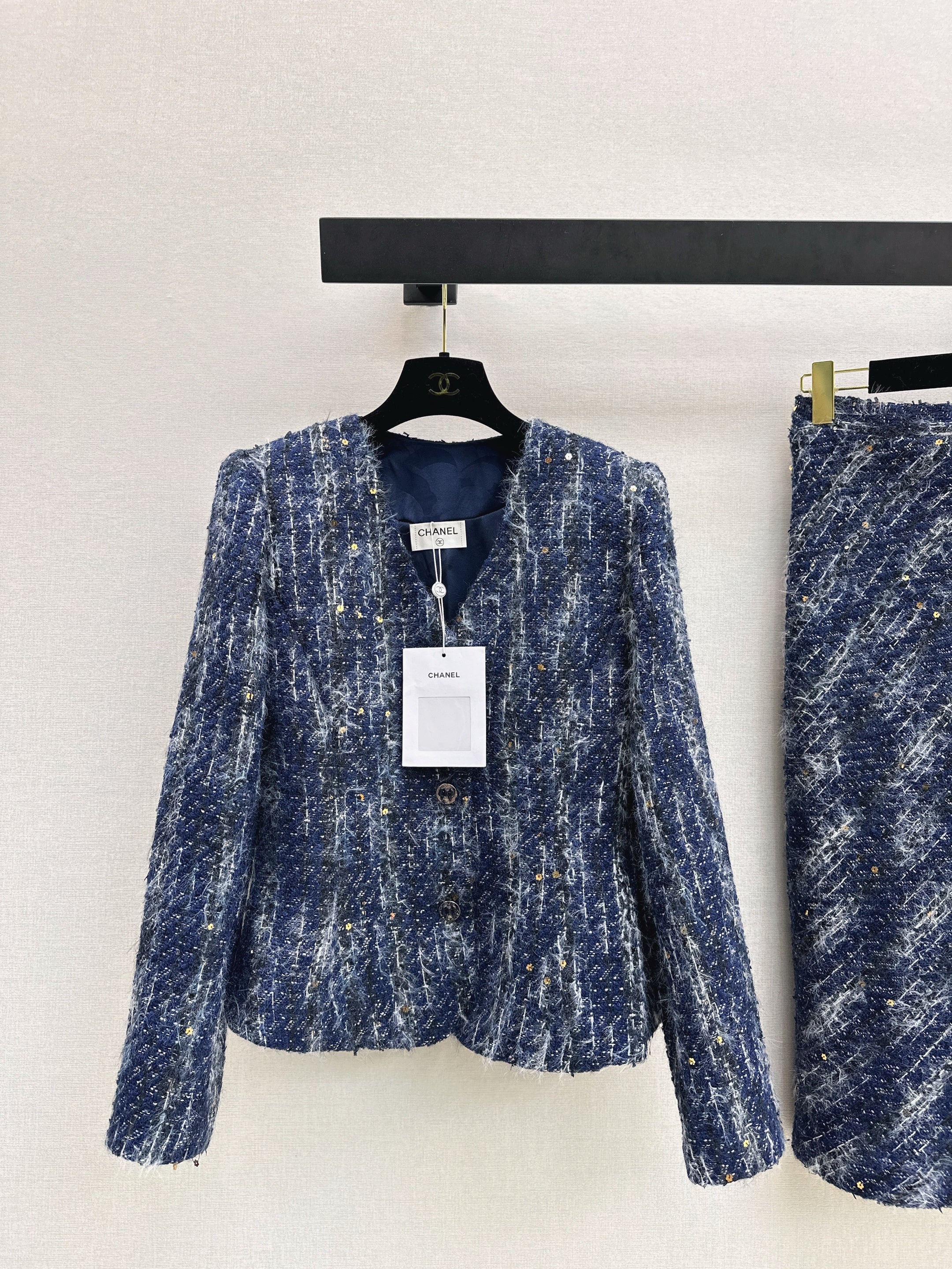 Knitted Cardigan/ Pencil Skirt