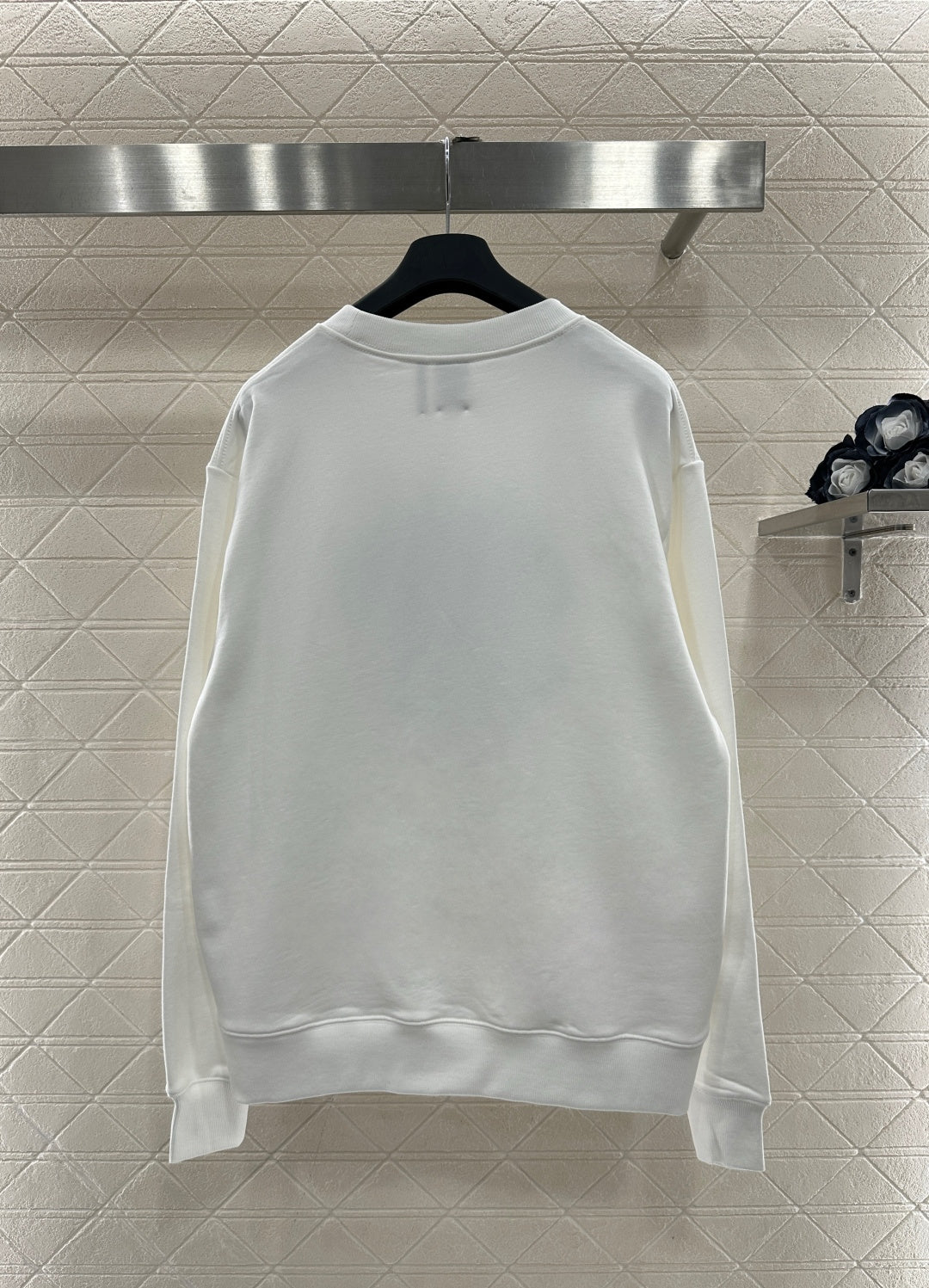 Four-Leaf Clover Letter Sweatshirt