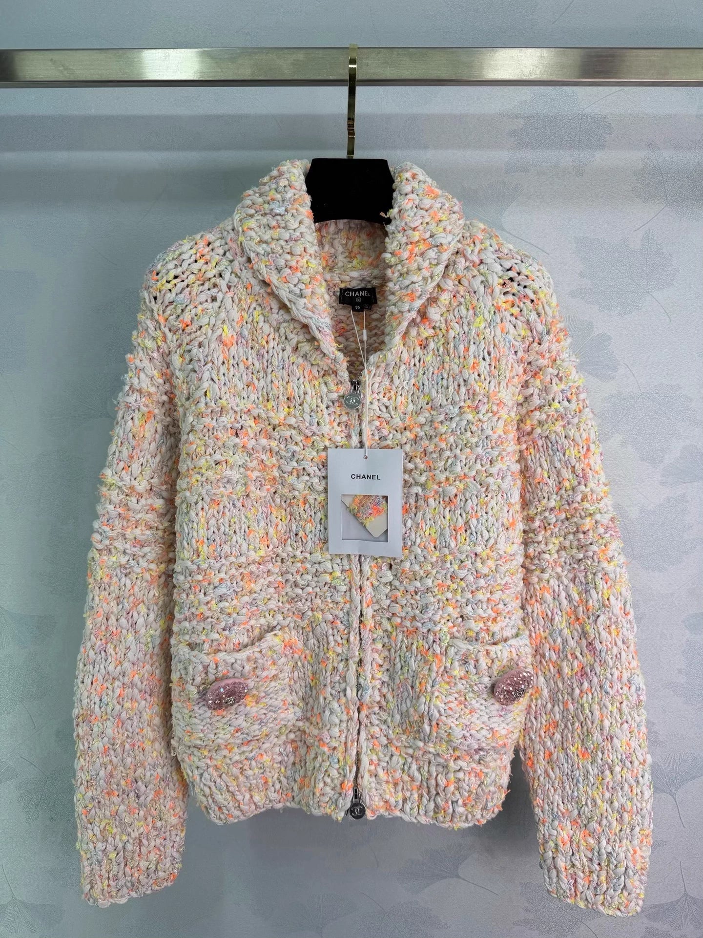 Chunky knit crochet sweater