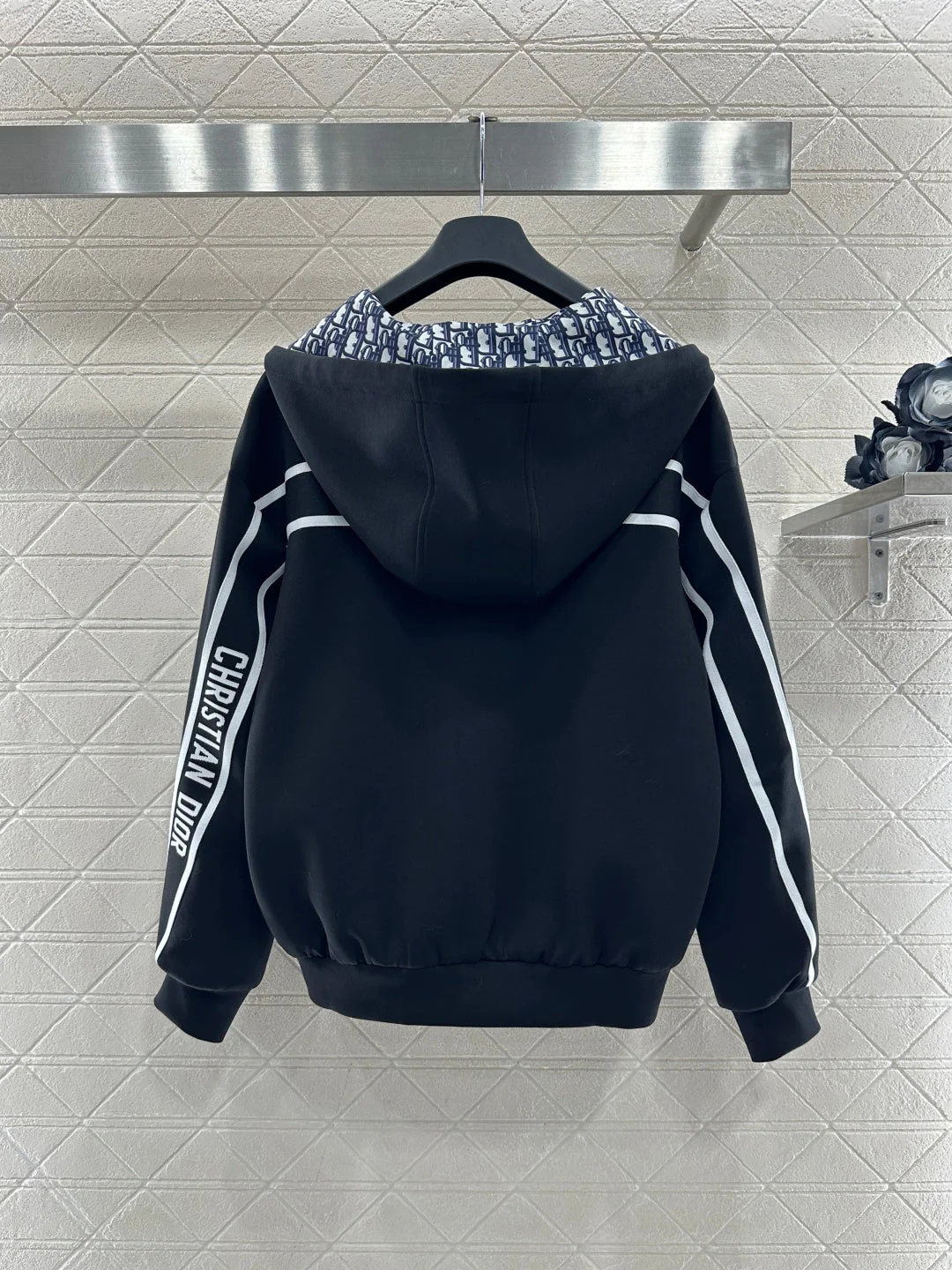 Hooded Sweatshirt Jacket