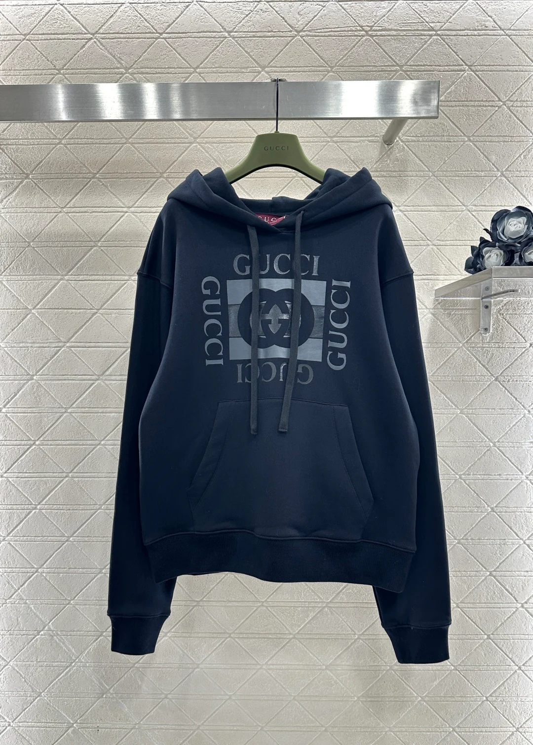 Printed Hooded Sweatshirt