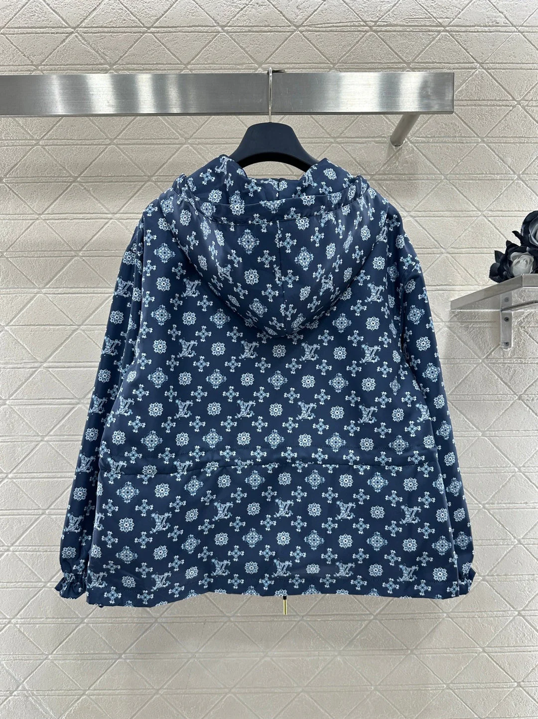 Hooded Drawstring Jacket