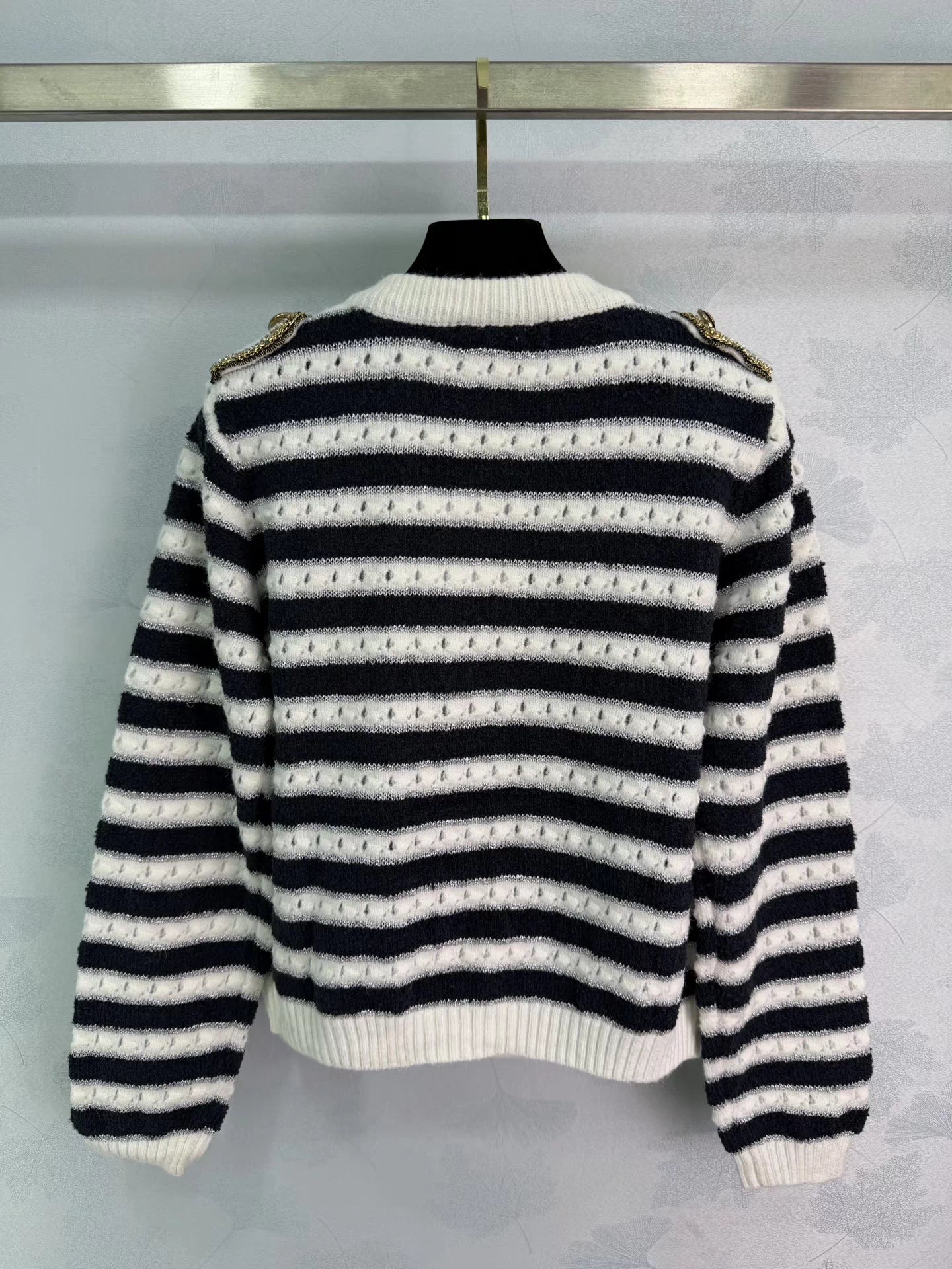 Striped Knit Cardigan