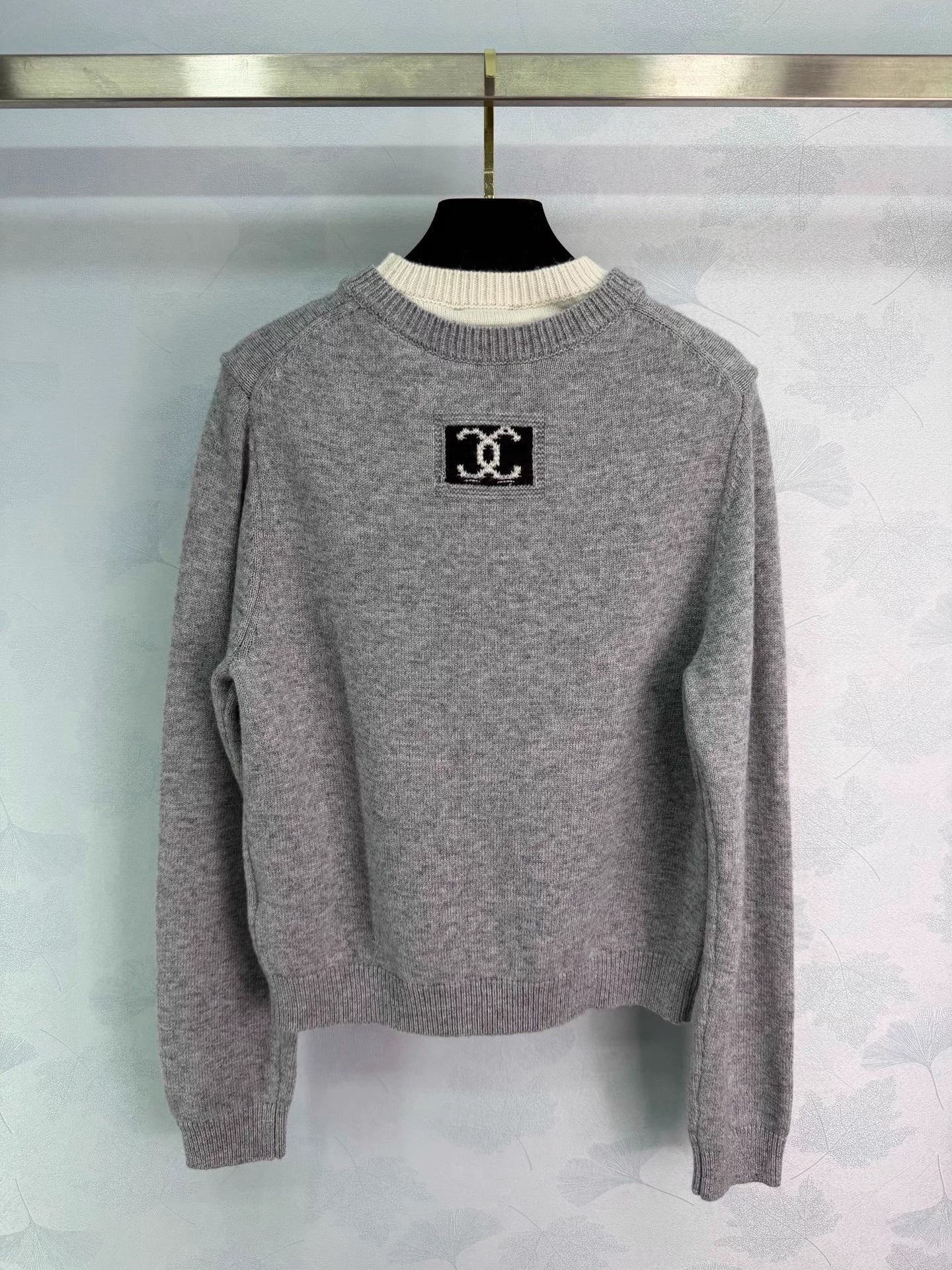 Layered V-neck sweater