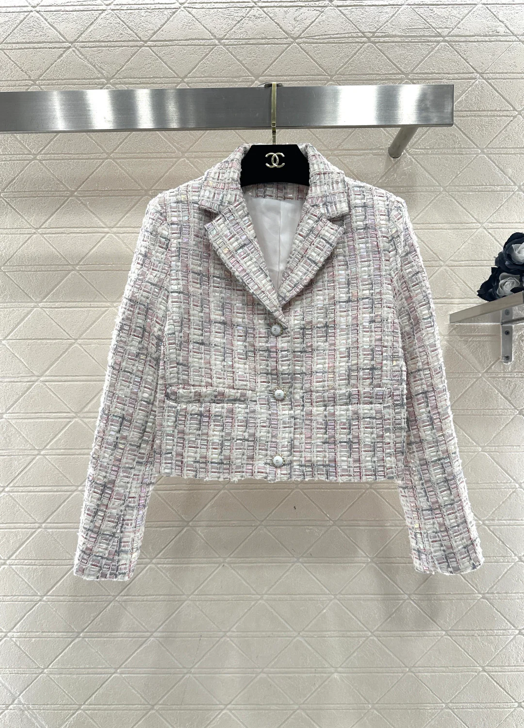 Pink Collared Jacket/Pants