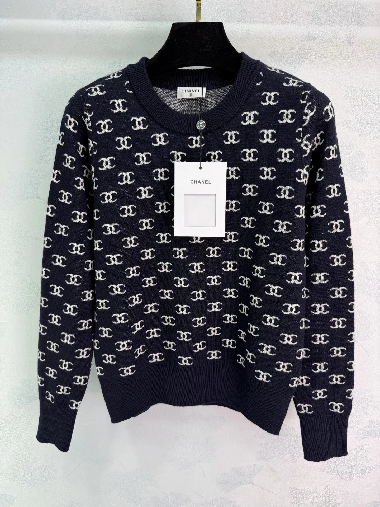 Monogram Knit Sweater