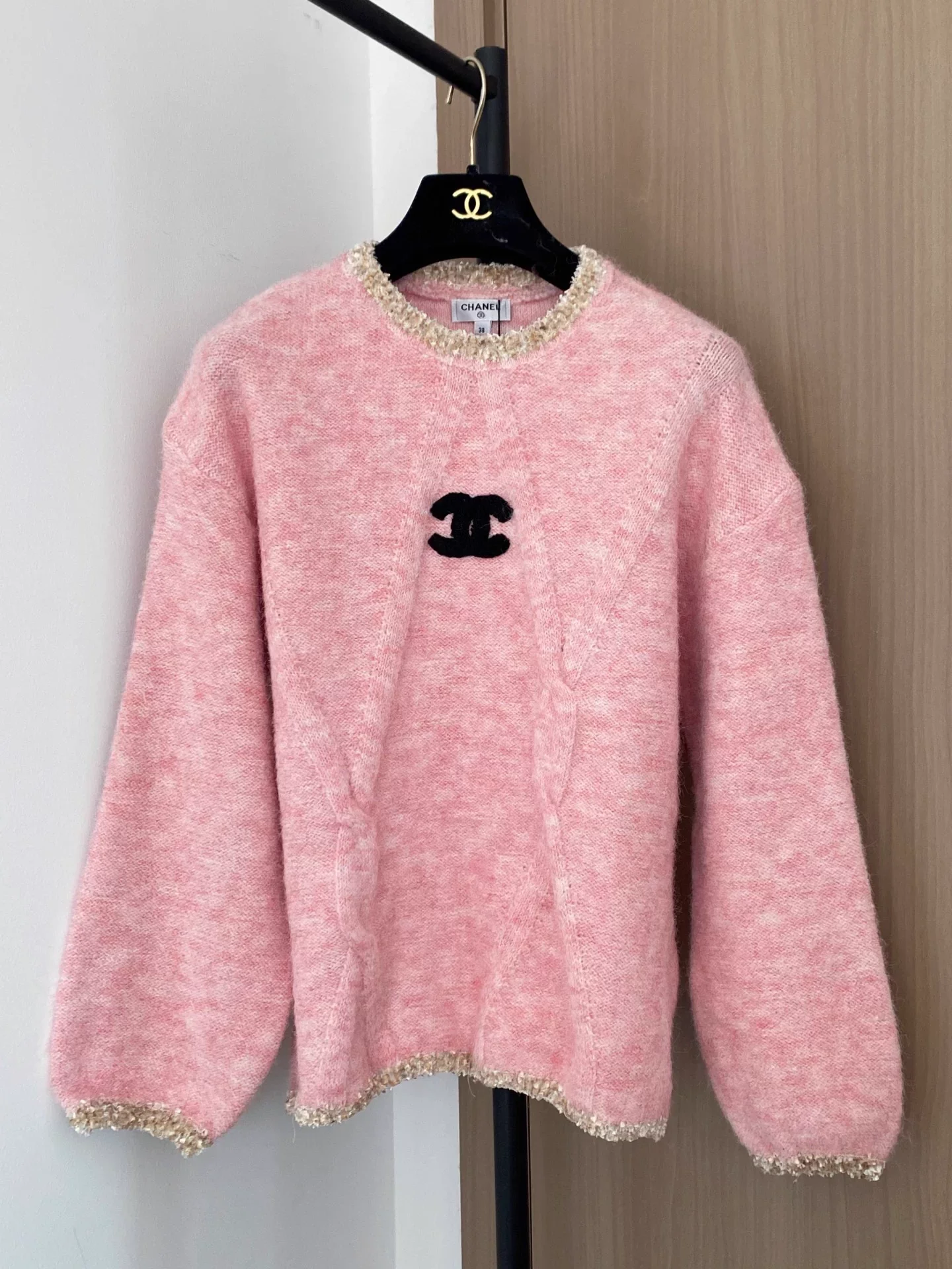 Knitted Long-Sleeve Sweater